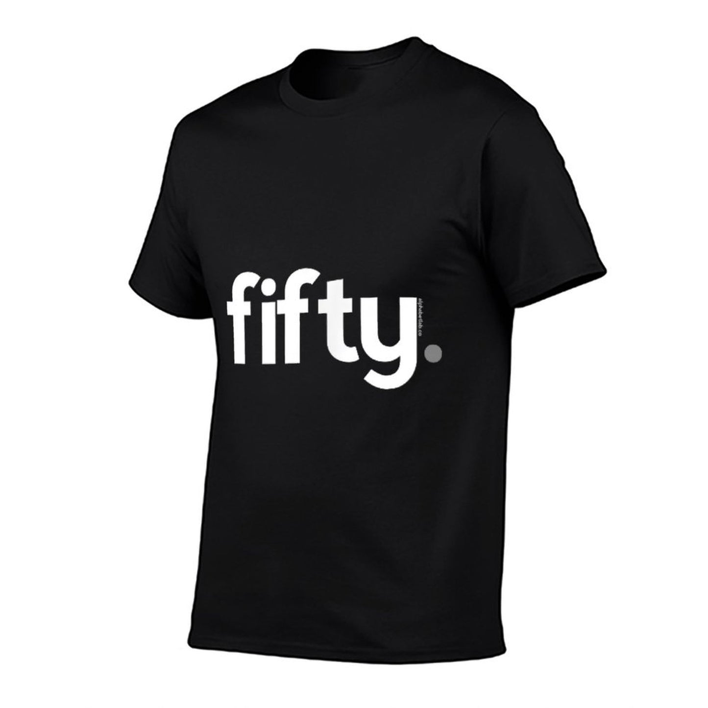 50th Birthday Gift Ideas for Him Men Fifty Design Party Stretchy T-Shirt