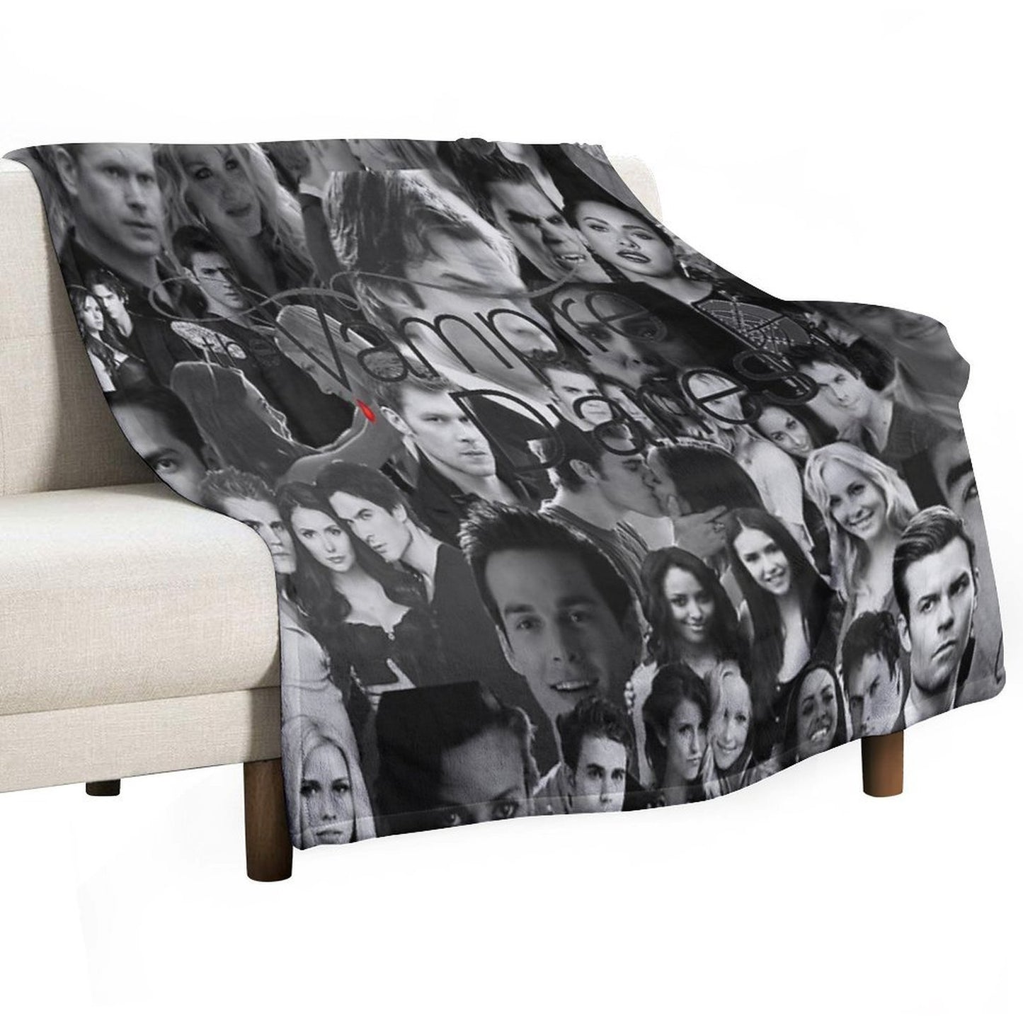 Vamp Collage Wrinkle-free Throw Blanket