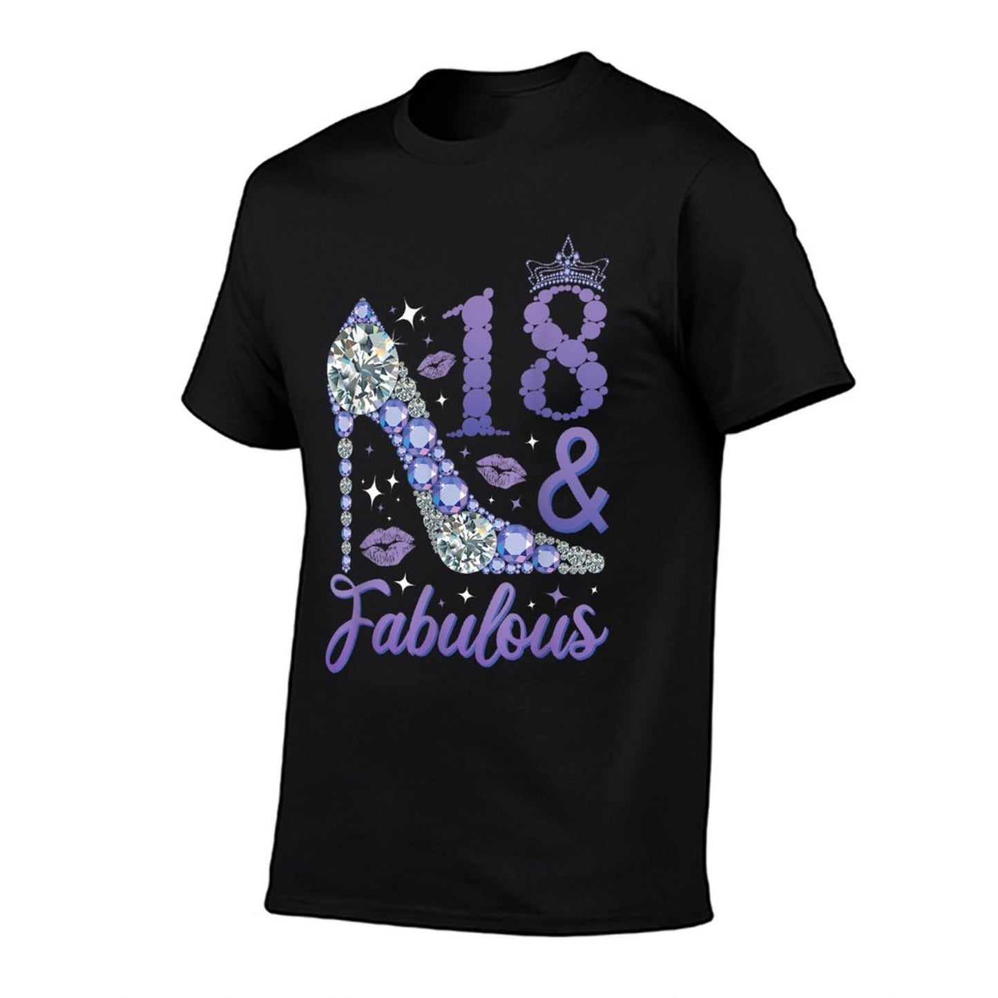 18 And Fabulous Stepping Into My 18th Birthday Eco-friendly Material T-Shirt