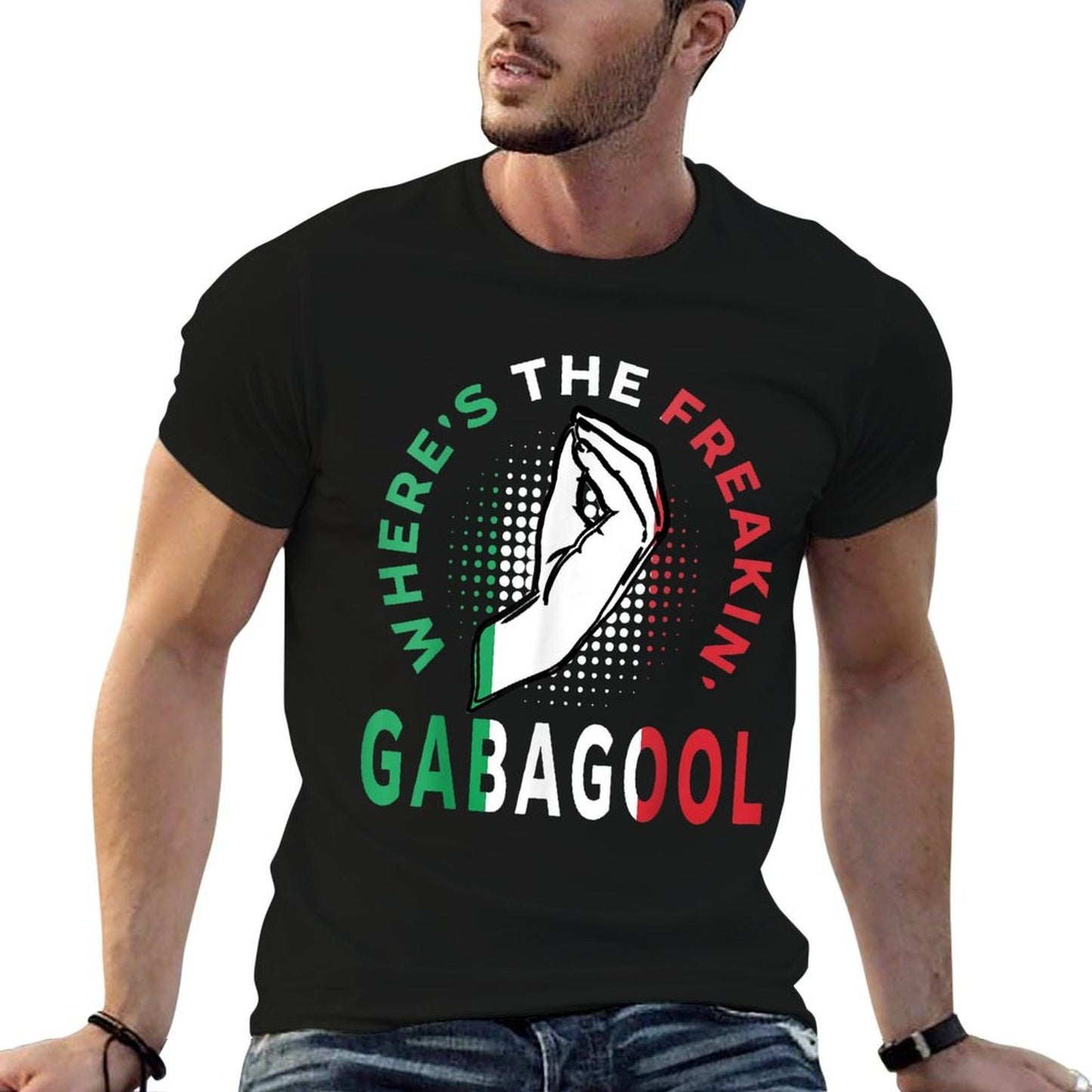 Wheres The Freakin Gabagool Meme Capicola Italian American Moisture-wicking T-Shirt