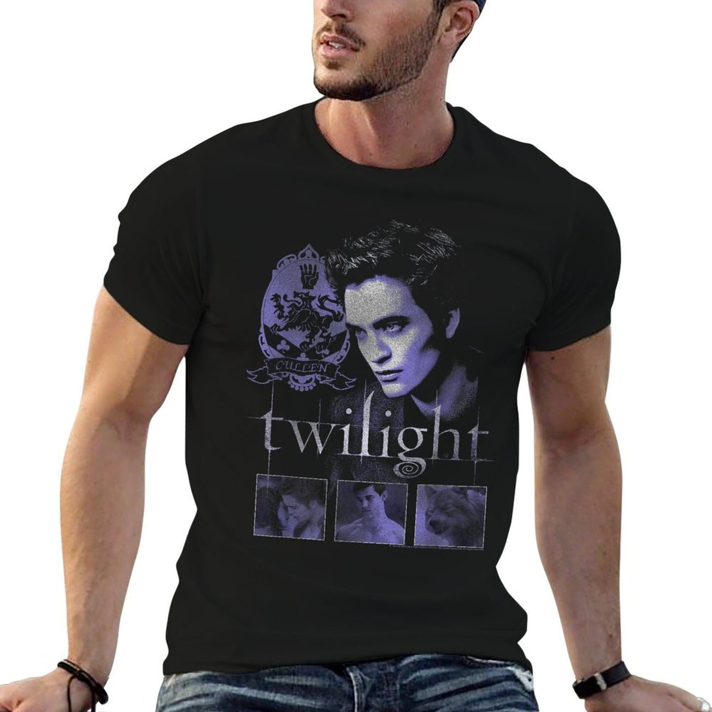 Twilight Edward And Icons Vintage-inspired T-Shirt