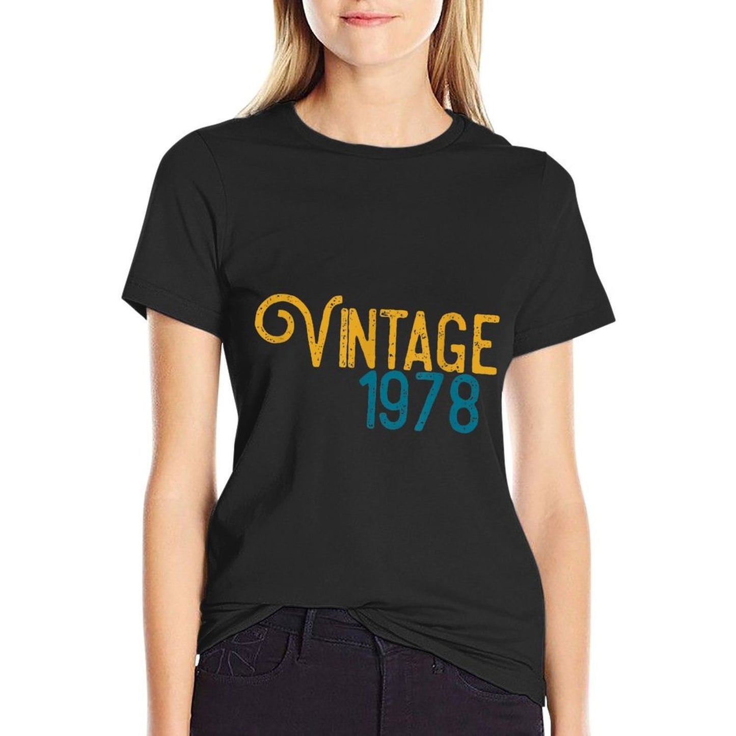 40th Birthday Gift Vintage 1978 T Gift Idea Men Women Relaxed-fit T-Shirt