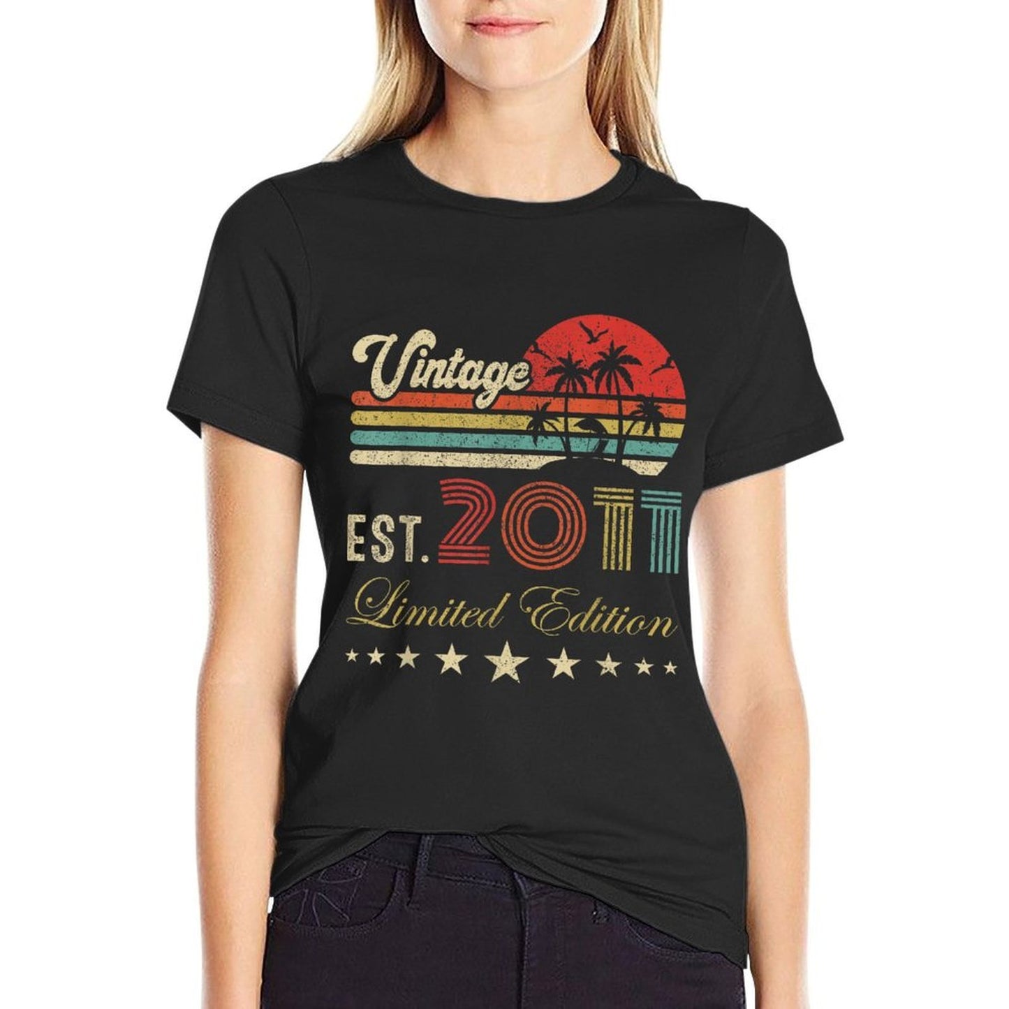 14th Birthday Vintage Limited Edition 14 Birthday Trendy Pattern T-Shirt