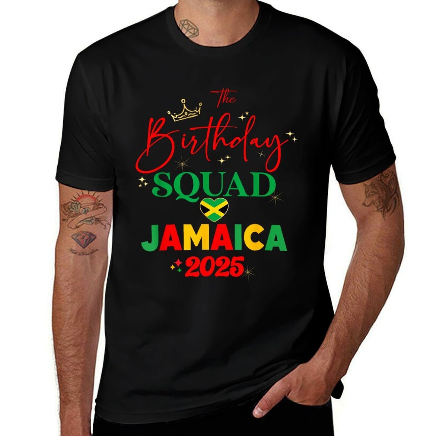 50th Birthday Girl Jamaica Vacay 2025 Spring Break Soft T-Shirt