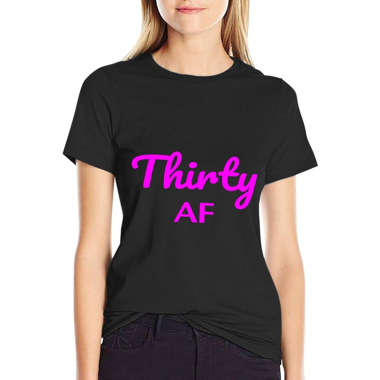 30th Birthday - Thirty AF Dirty Thirty Tee Durable T-Shirt