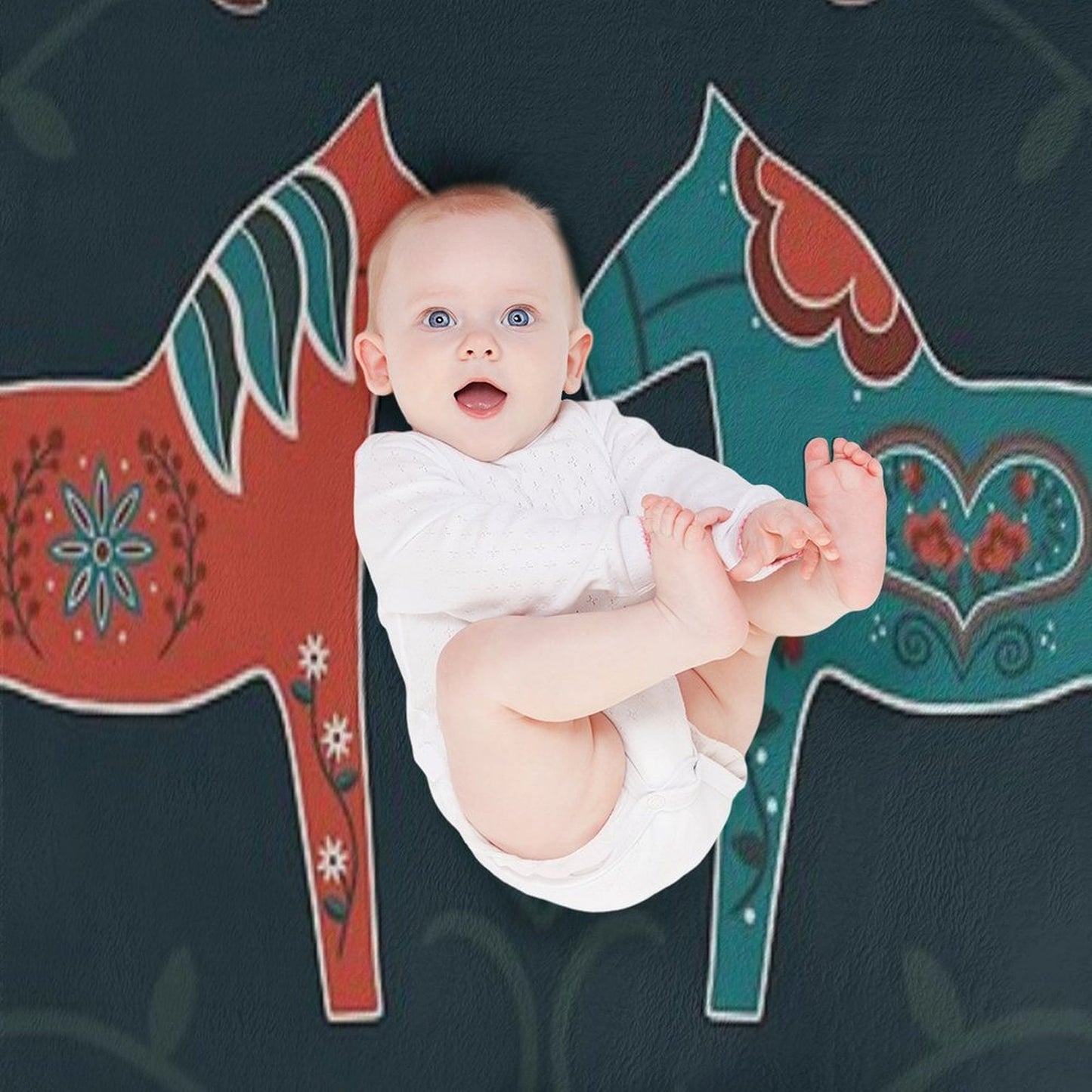 With Love From Malmö Compact Throw Blanket
