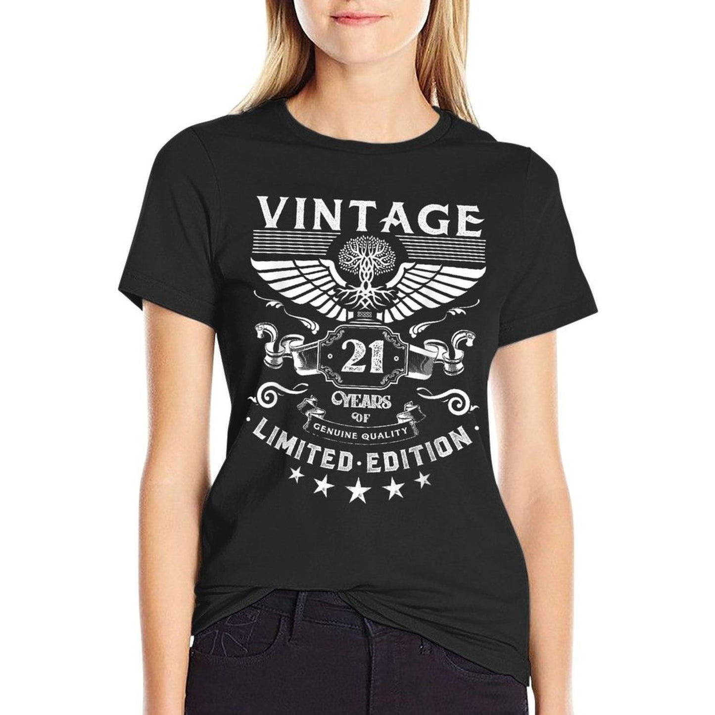 2002 Vintage Men 21st Birthdays for Men 2002 Easy-care T-Shirt