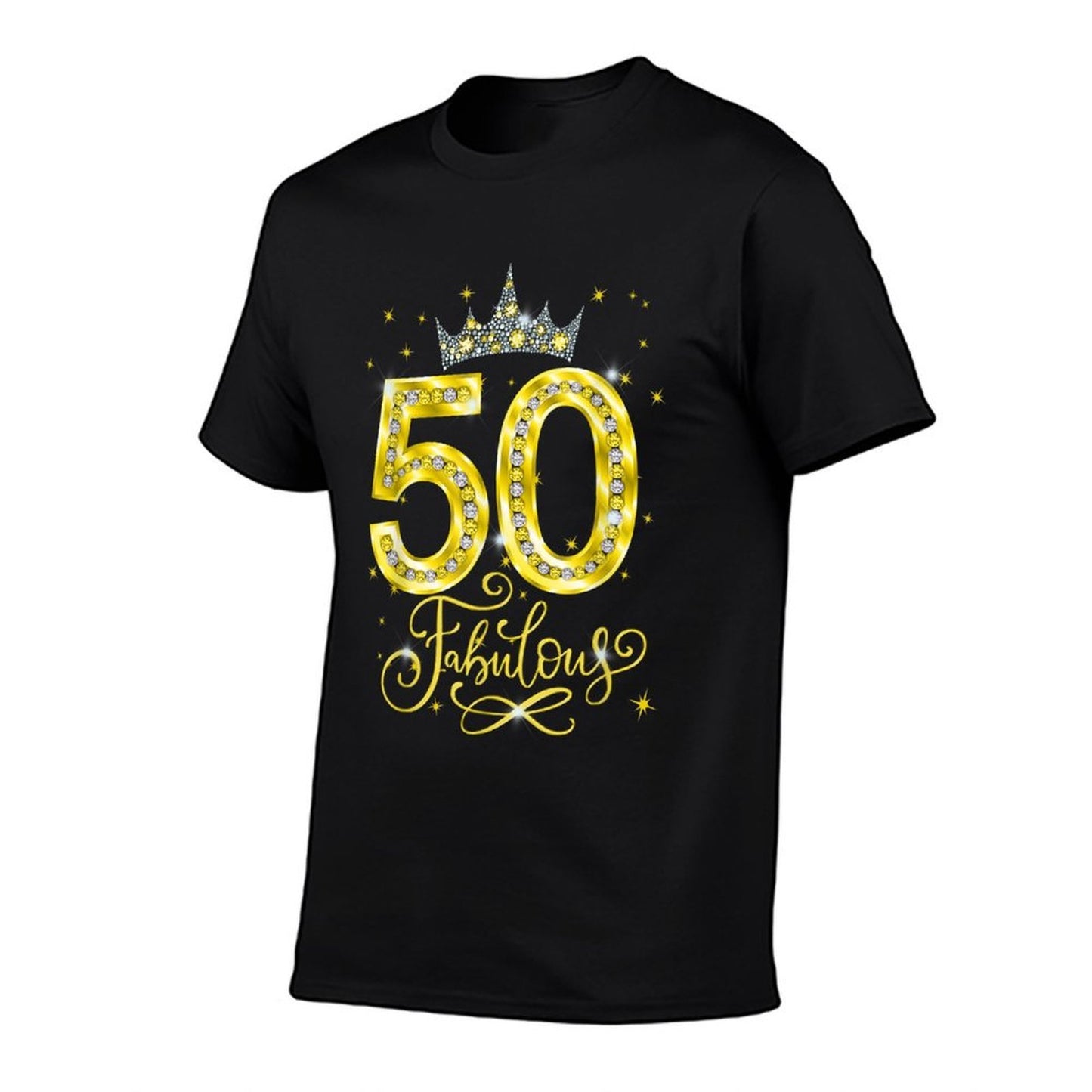 50 Year Old Gifts 50th Birthday Queen Diamond Heels Crown Moisture-wicking T-Shirt