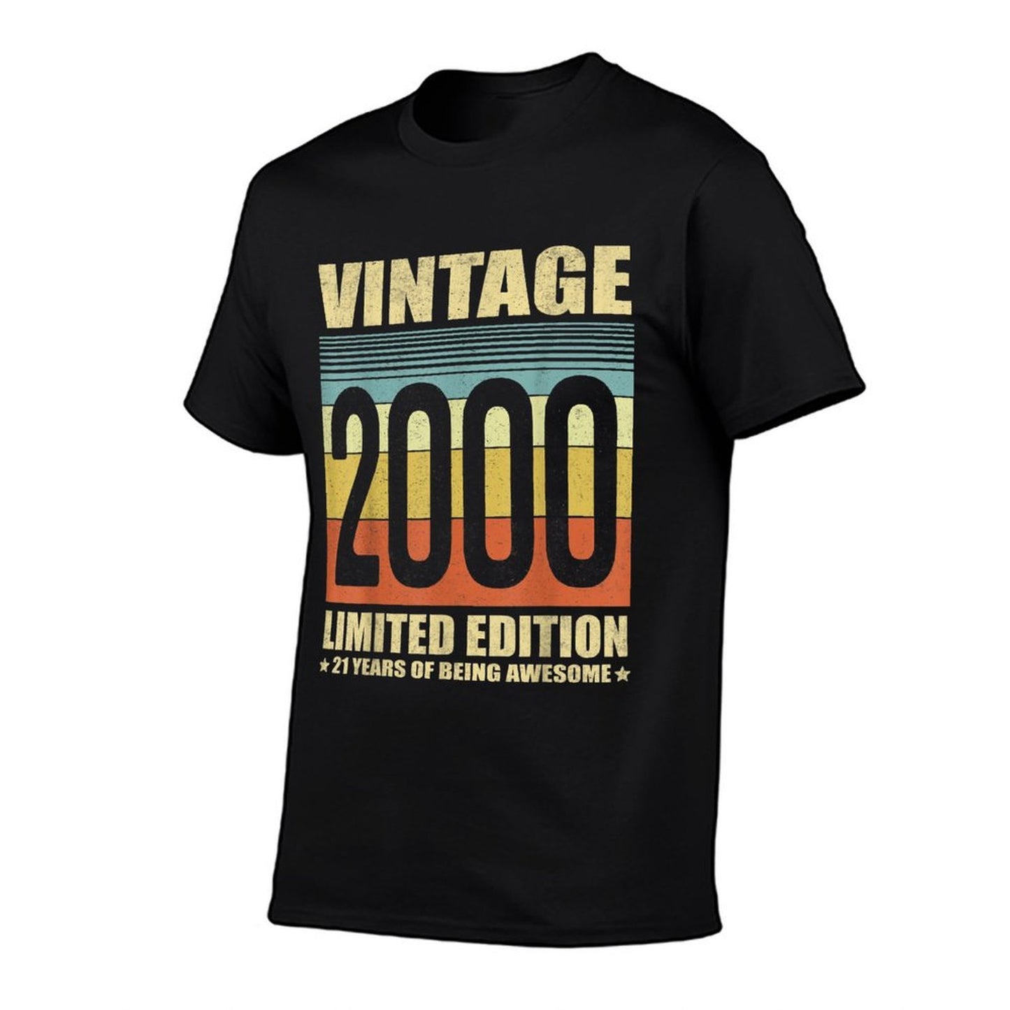 21 Year Old Gifts Vintage 2000 Limited Edition 21st Birthday Comfortable T-Shirt
