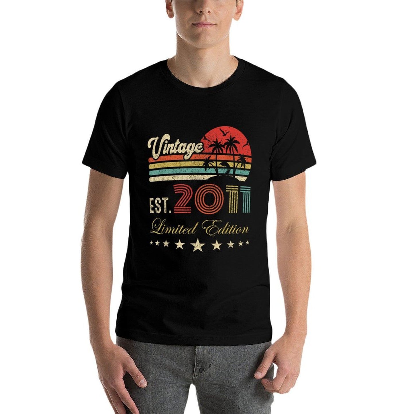 14th Birthday Vintage Limited Edition 14 Birthday Trendy Pattern T-Shirt