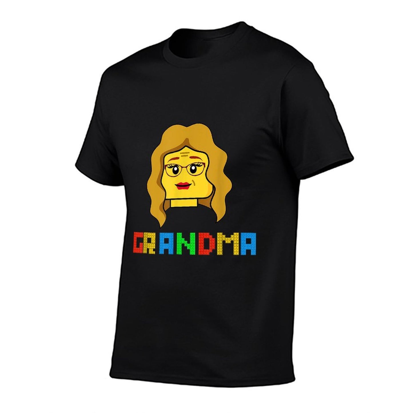 Unique Family Grandma Master Builder Building Bricks Blocks Odor-resistant T-Shirt