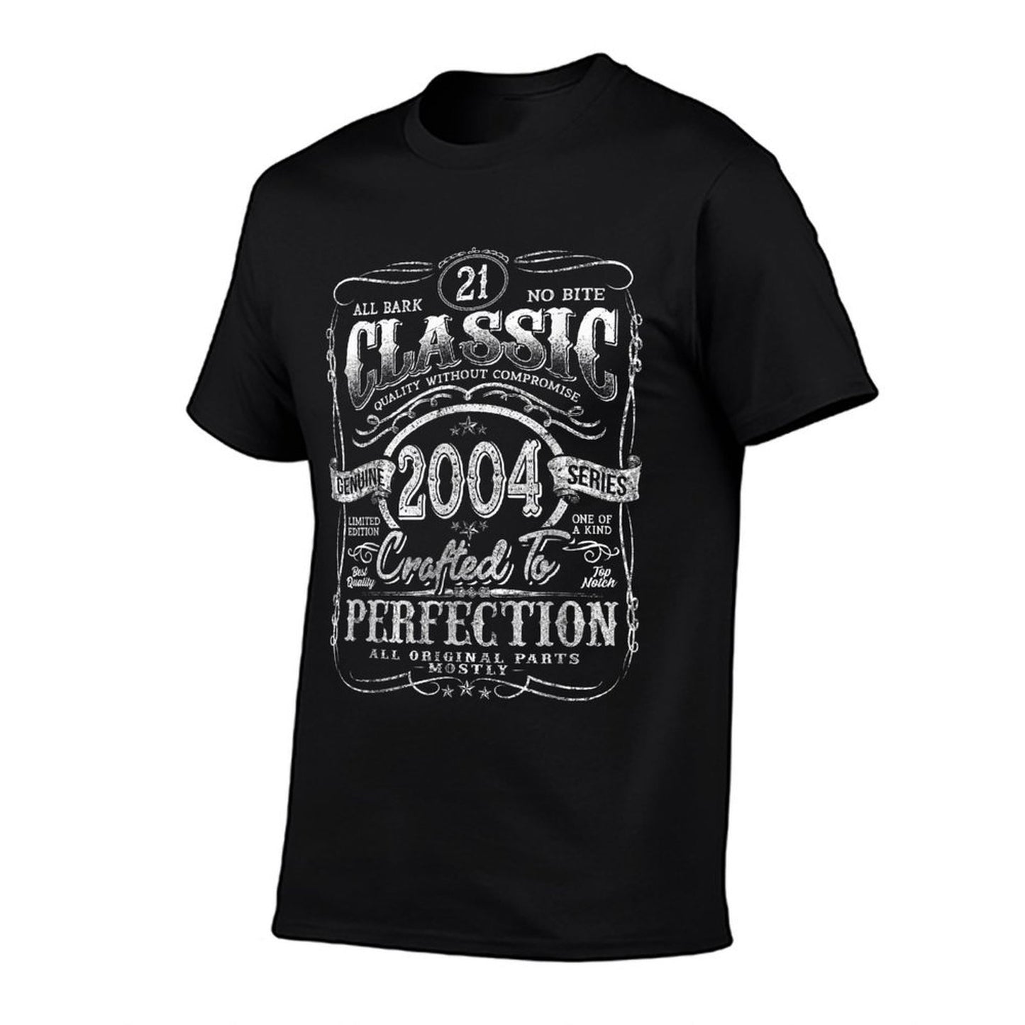 Vintage 2004 Limited Edition 21 Year Old 21st Birthday Polyester Blend T-Shirt