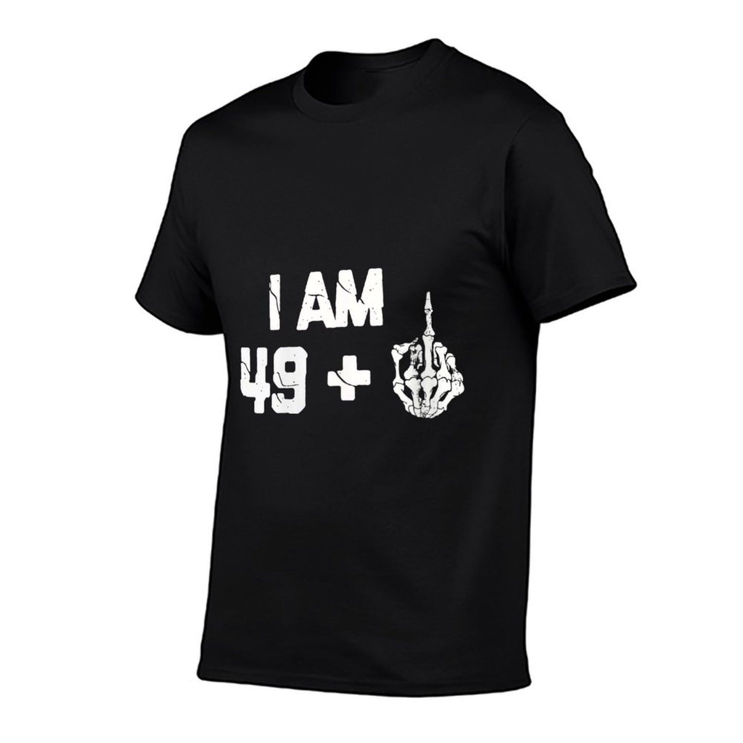Womens I Am 49 Plus Middle Finger Tshirt Funny 50th Birthday Gifts Vintage-inspired T-Shirt
