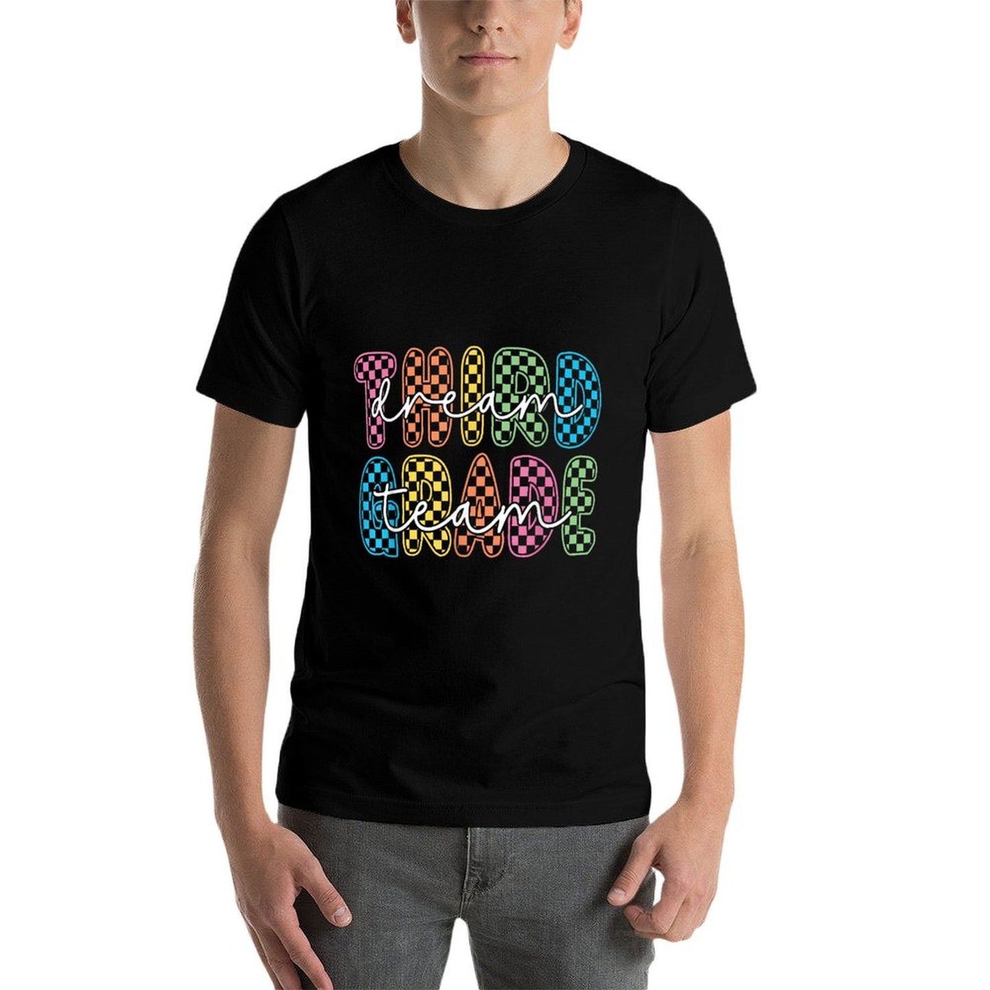 3rd Third Grade Dream Team Teachers First Day Back To School Breathable T-Shirt