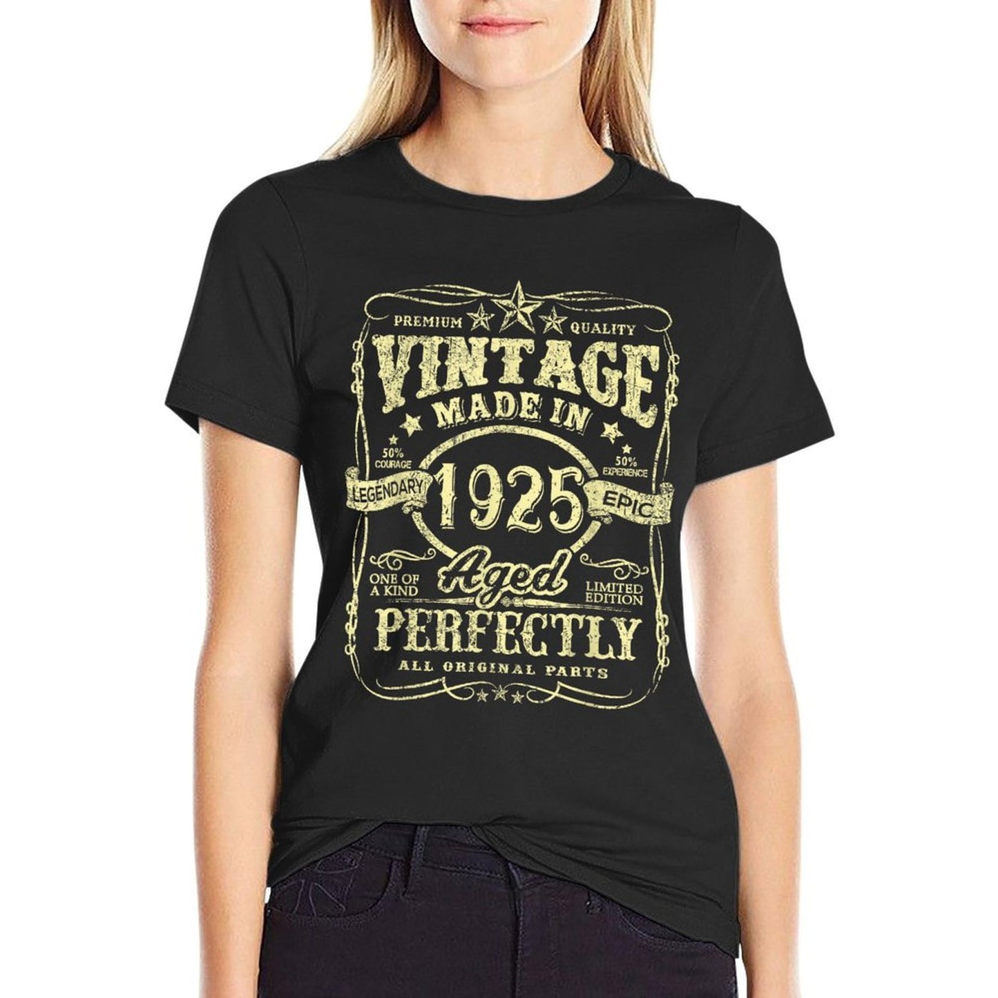 100 Year Old Vintage 1925 Limited Edition 100th Birthday Comfortable T-Shirt