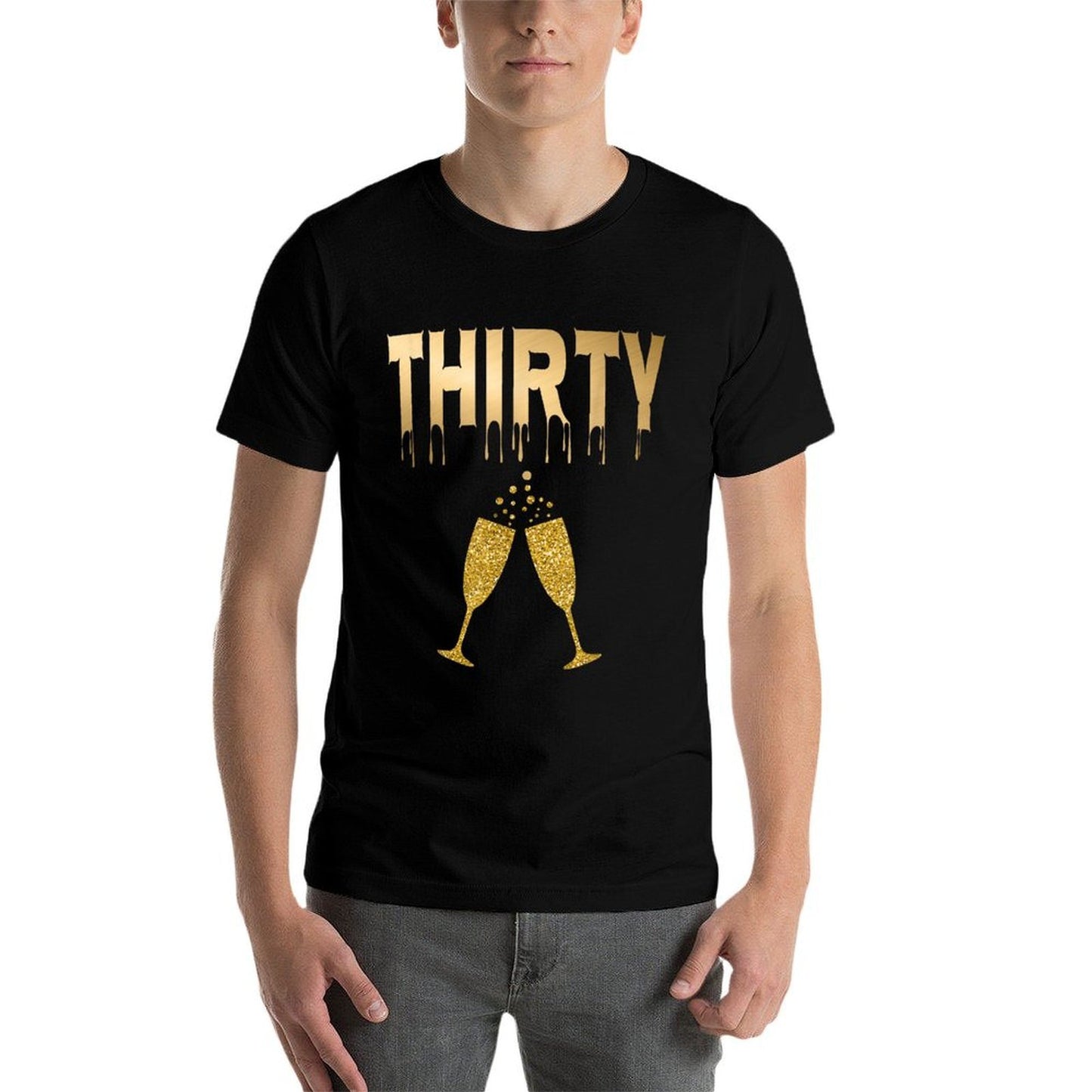 30th Birthday Girly Dirty Thirty 30 Design Graphic-printed T-Shirt