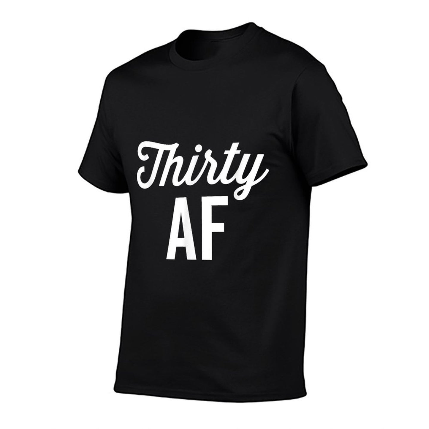 30 AF - 30th Birthday Men Women Thirty Gift Heathered Texture T-Shirt