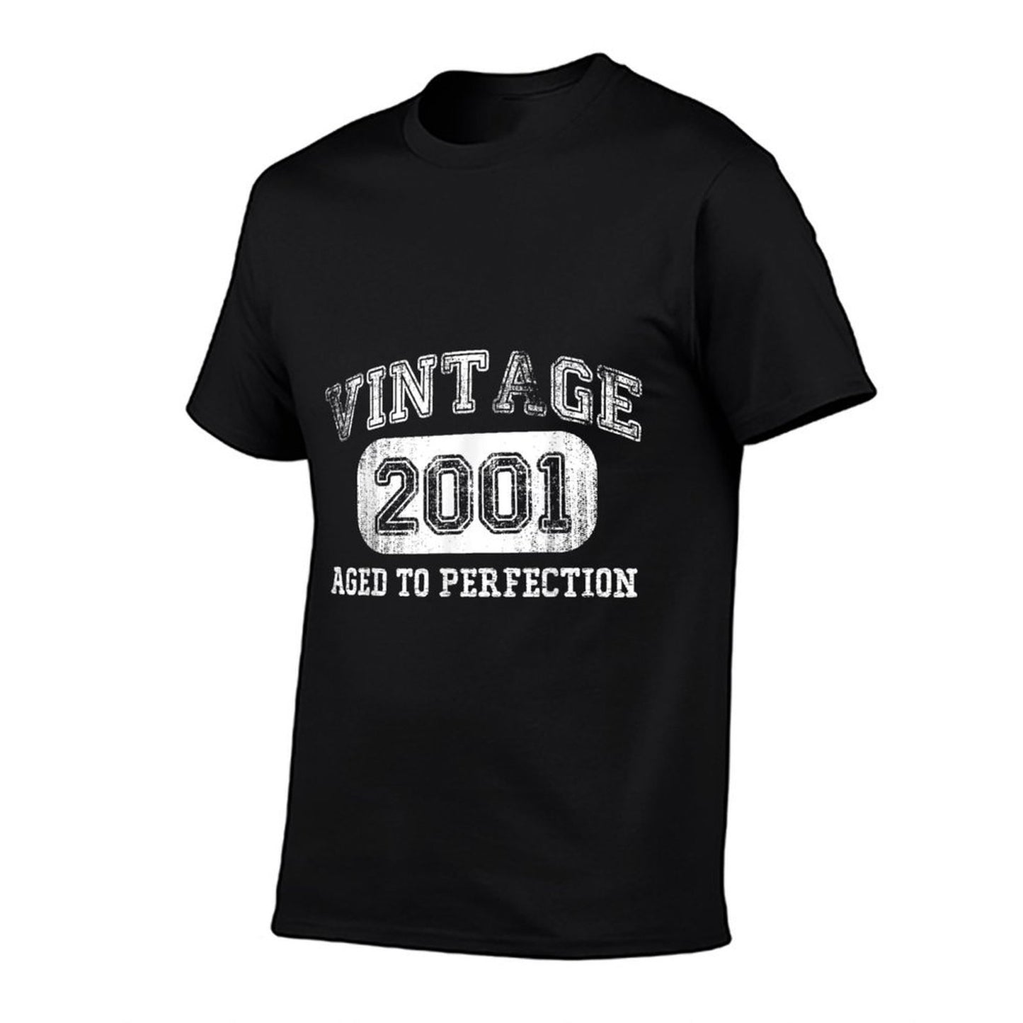 Vintage 2001 Birthdays 21 Year Old Birthday 21st Bday Slim-fit Cut T-Shirt