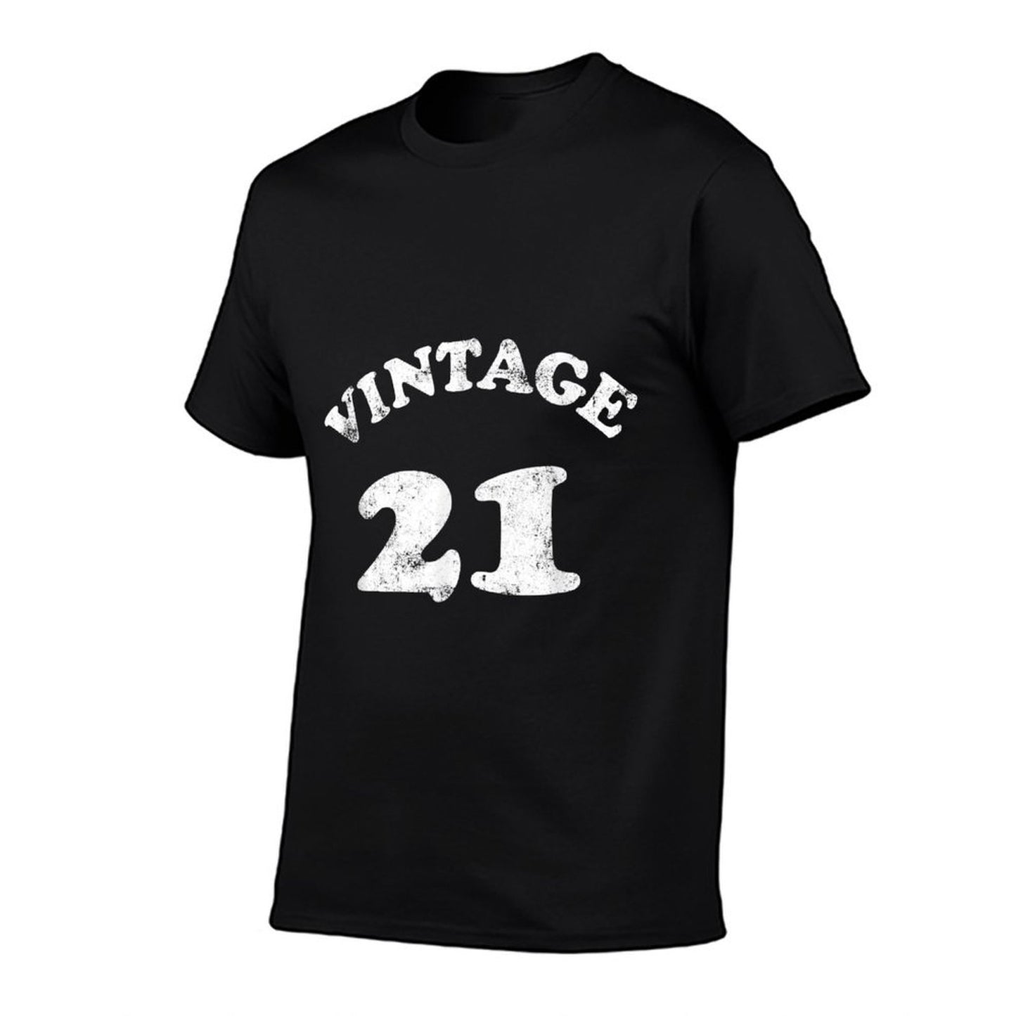 21st Birthday Vintage 21 Year Old Easy-care T-Shirt