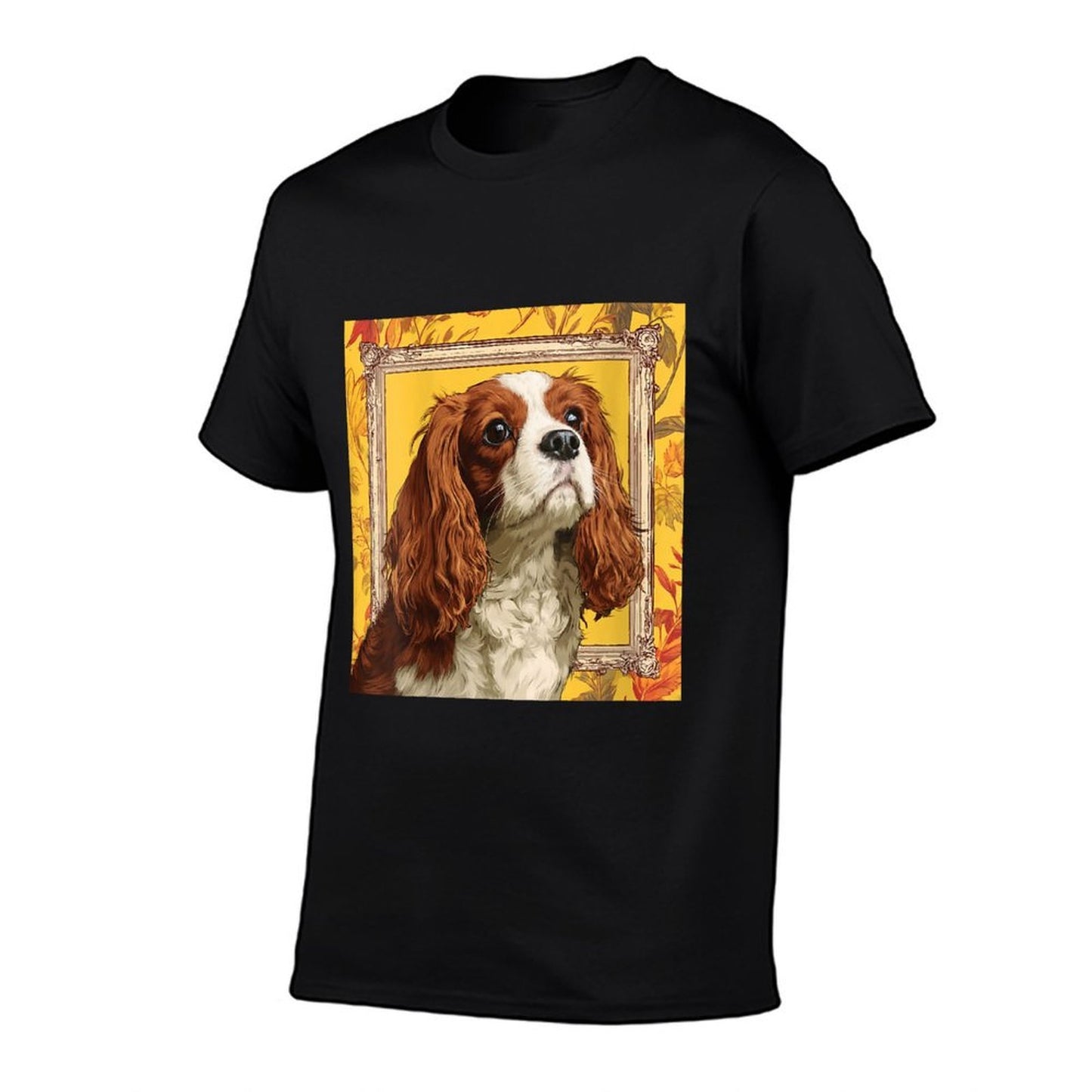 Womens Cavalier King Charles Spaniel Dogs Wrinkle-resistant T-Shirt