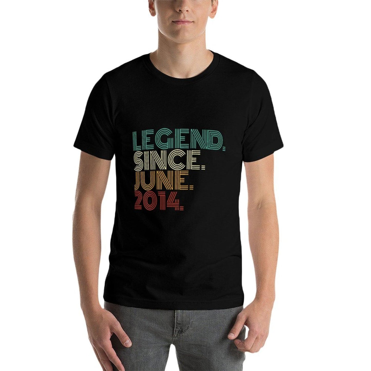 11 Years Old Legend Since June 2014 11th Birthday Easy-care T-Shirt