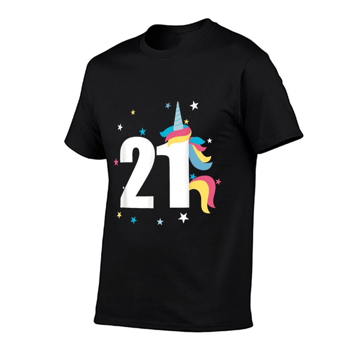 21st Birthday Unicorn 21 Years Old Birthday Gift Versatile T-Shirt