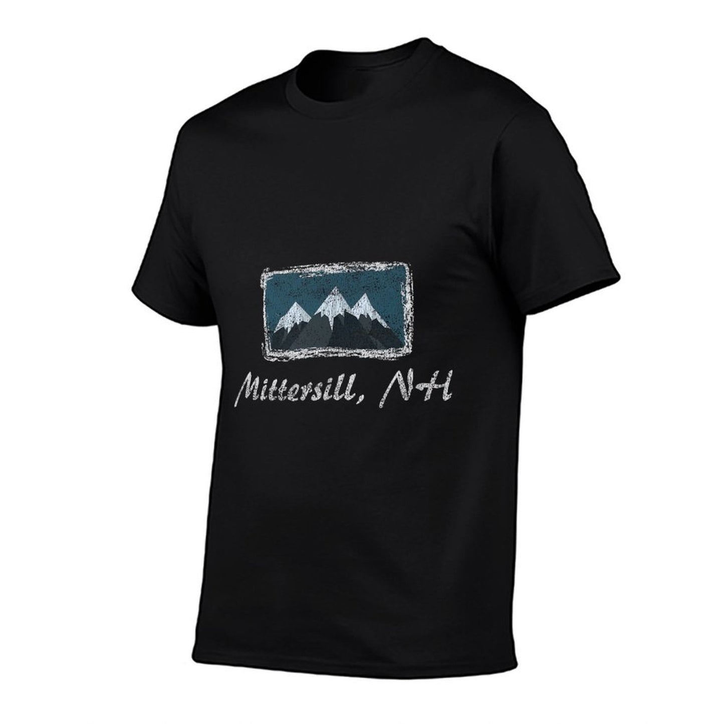 Vintage Mittersill New Hampshire Winter Skiing Odor-resistant T-Shirt