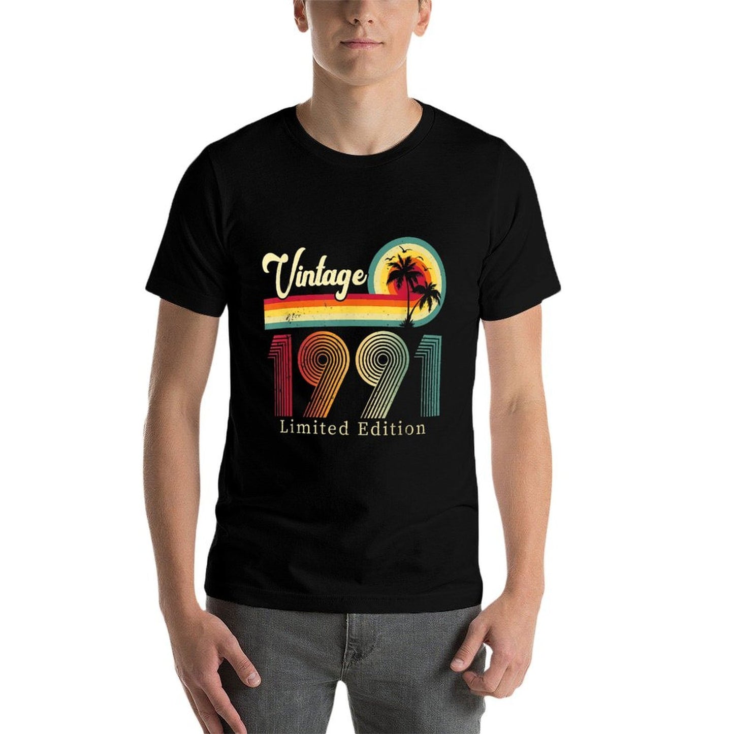 Vintage 1991 Limited Edition 30 Years Old Fun 30th Birthday Eco-friendly Material T-Shirt