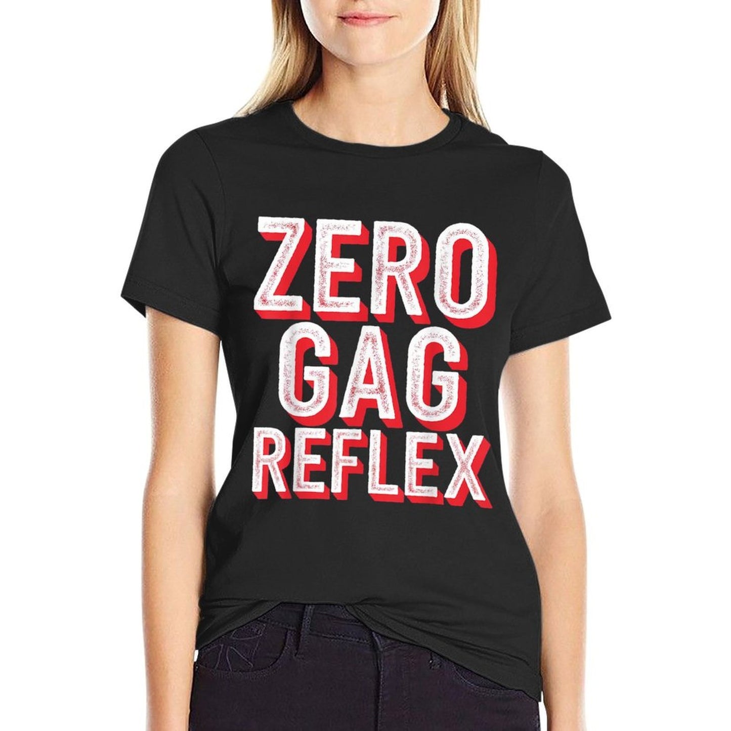 Zero Gag Reflex, Meme Funny Bachelorette Party Eco-friendly Material T-Shirt