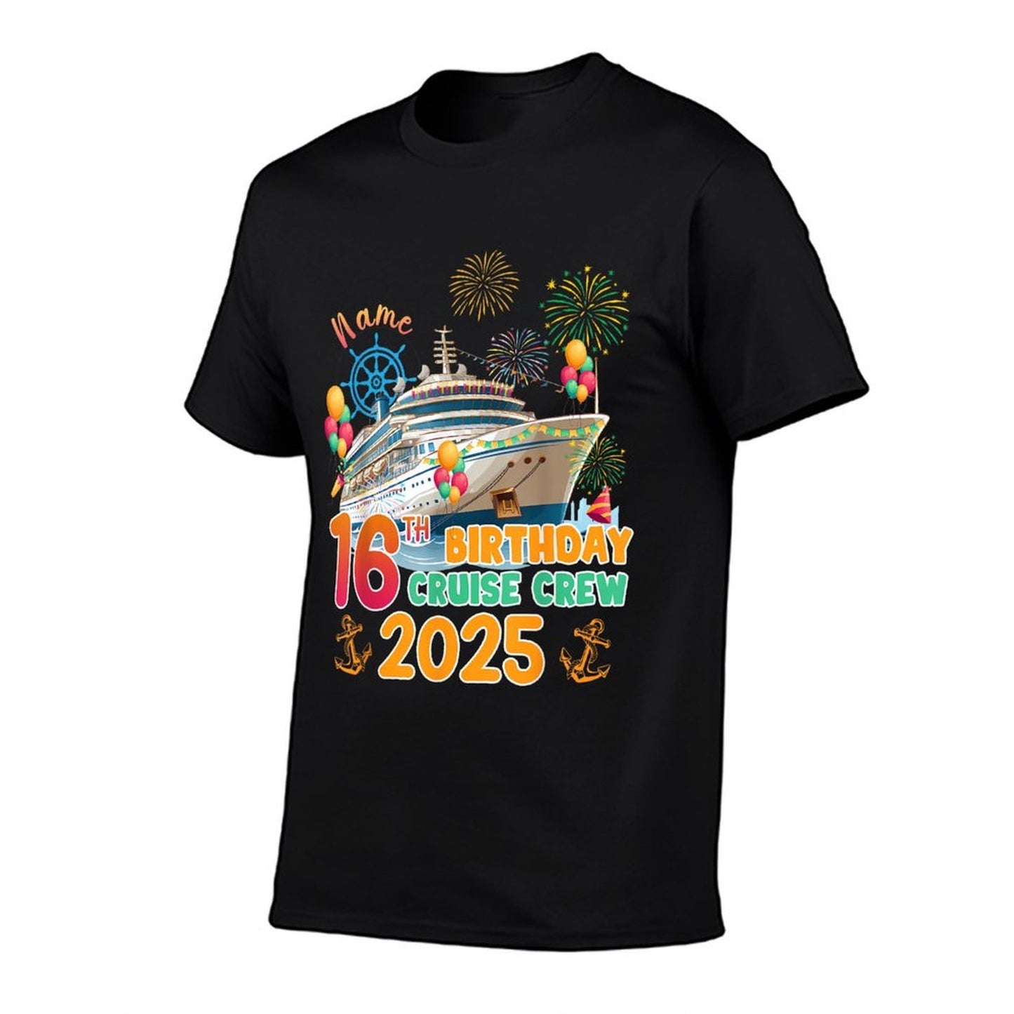 16th Birthday Cruise Crew 2025 16 Years Old Cruising Trip Classic T-Shirt