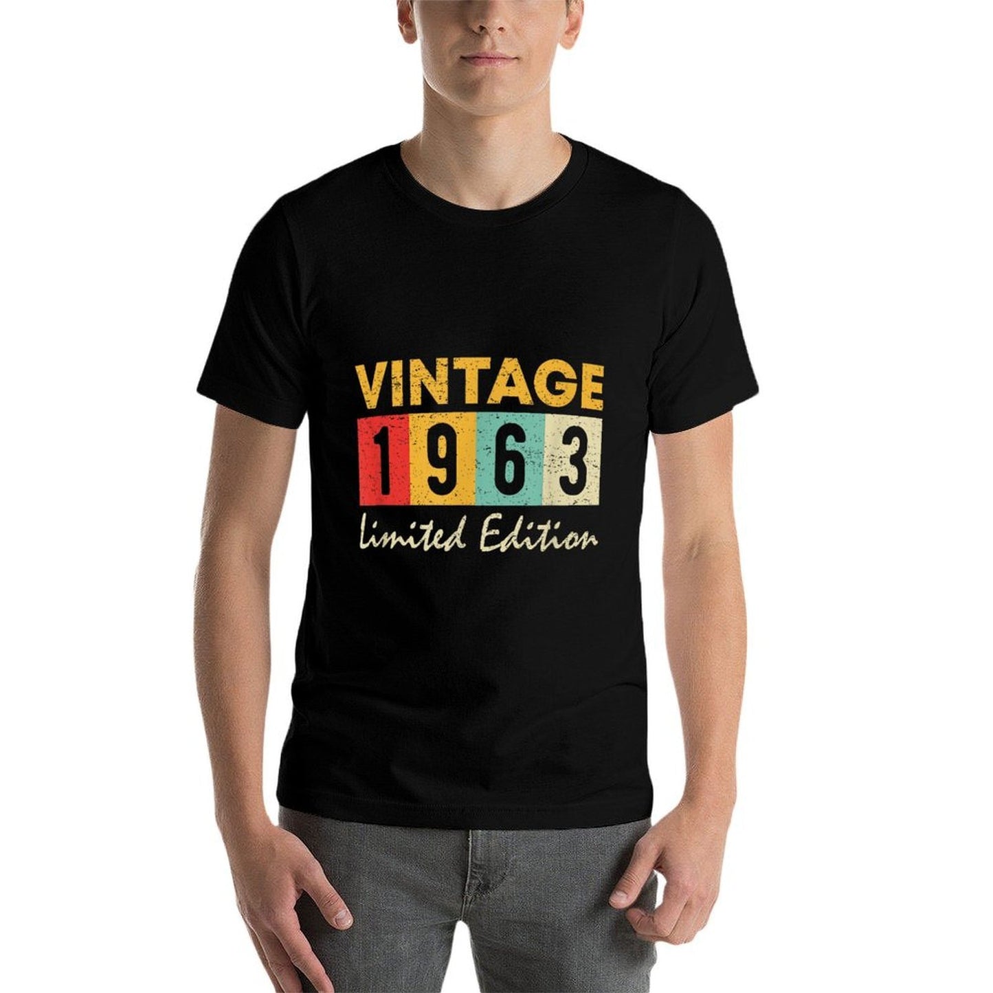 60 Years Old Vintage 1963 Limited Edition 60th Birthday Moisture-wicking T-Shirt