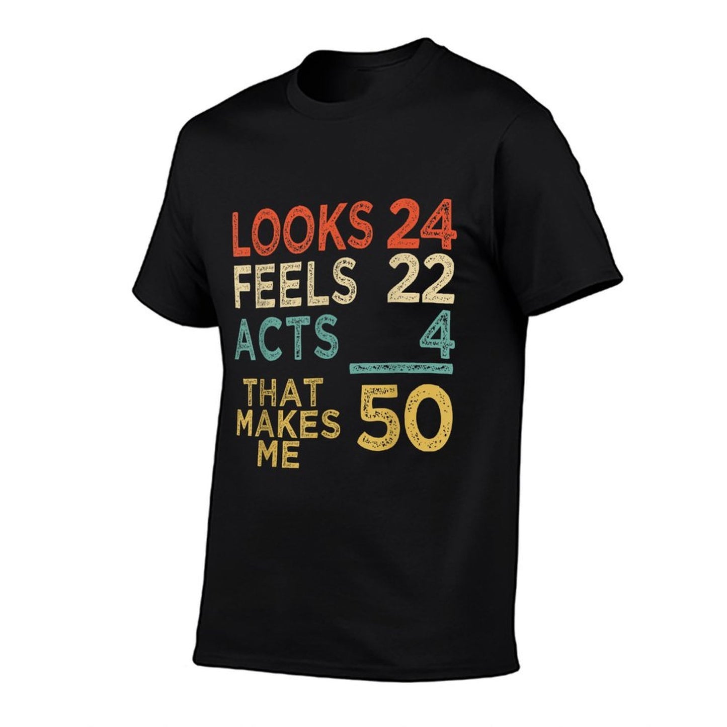 50 Yrs Old 50th Birthday Retro Vintage Look Feel Act Classic T-Shirt