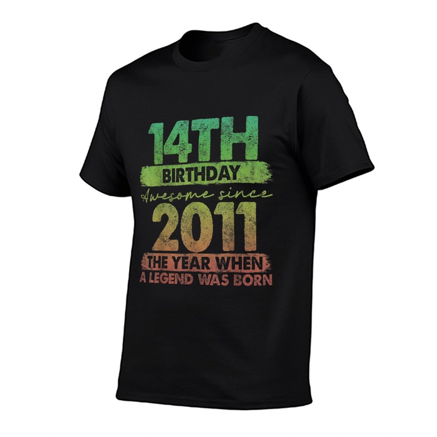 14 Year Old Gifts Vintage 2011 Limited Edition 14th Birthday Cotton T-Shirt