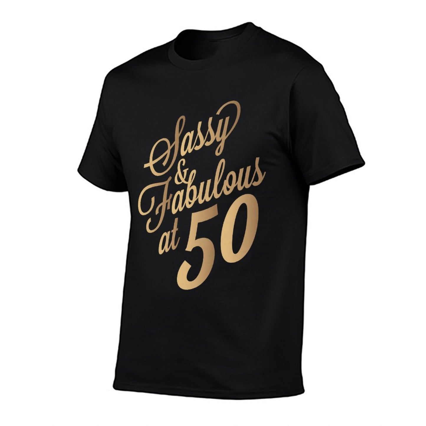Womens Sassy And Fabulous At 50 Year Old Women 50th Birthday Gifts Premium Odor-resistant T-Shirt