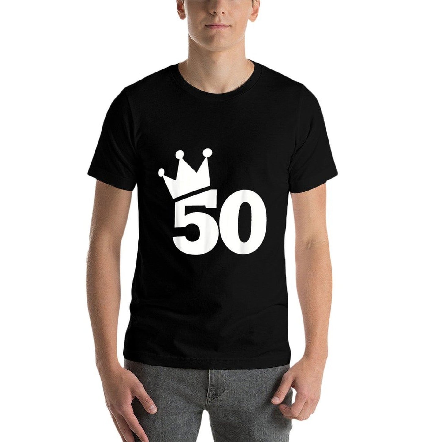 50th Birthday Crown Comfortable T-Shirt