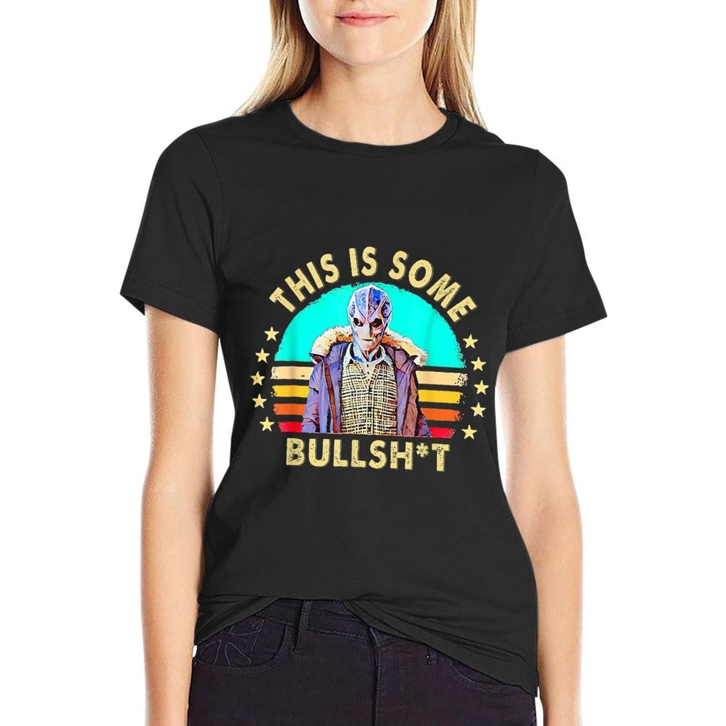 Vintage American Resident Alien Nerd Funny Retro Men Women Affordable Price T-Shirt
