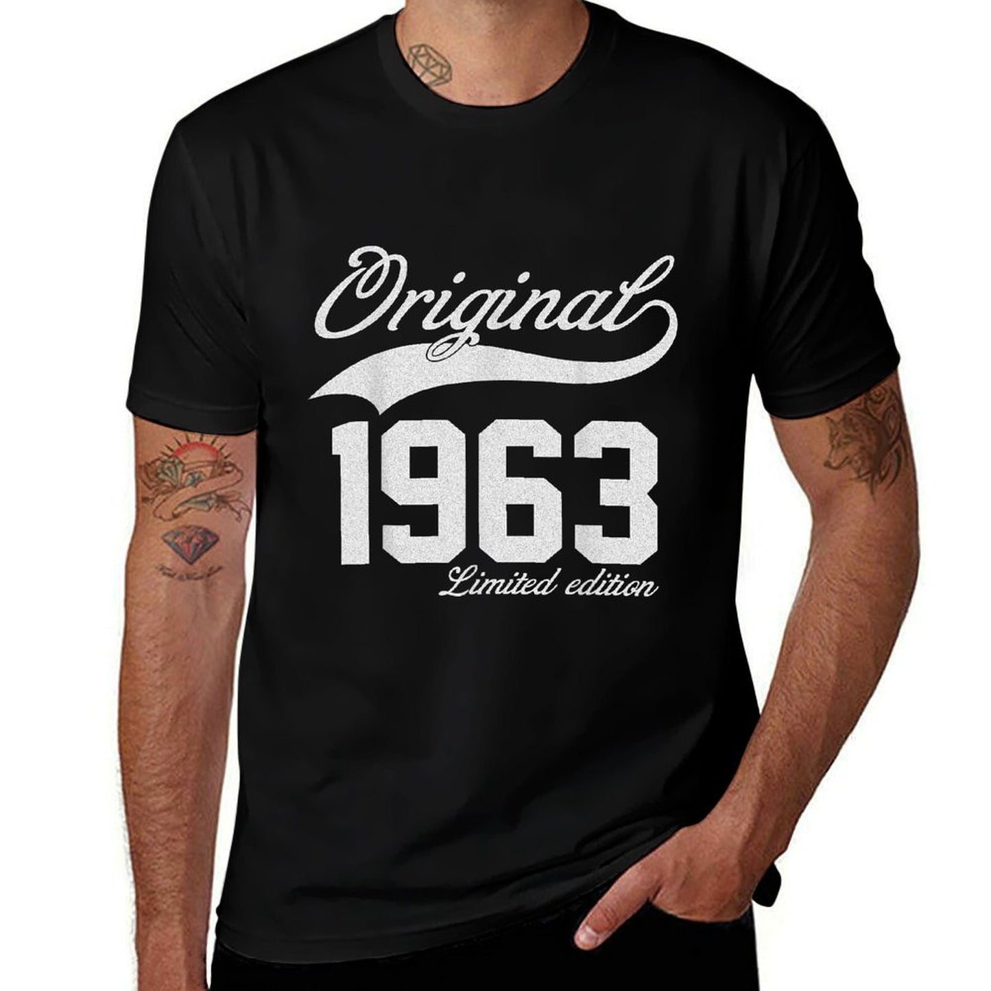 60 Years Vintage Original 1963 Limited Edition 60th Birthday Wrinkle-resistant T-Shirt