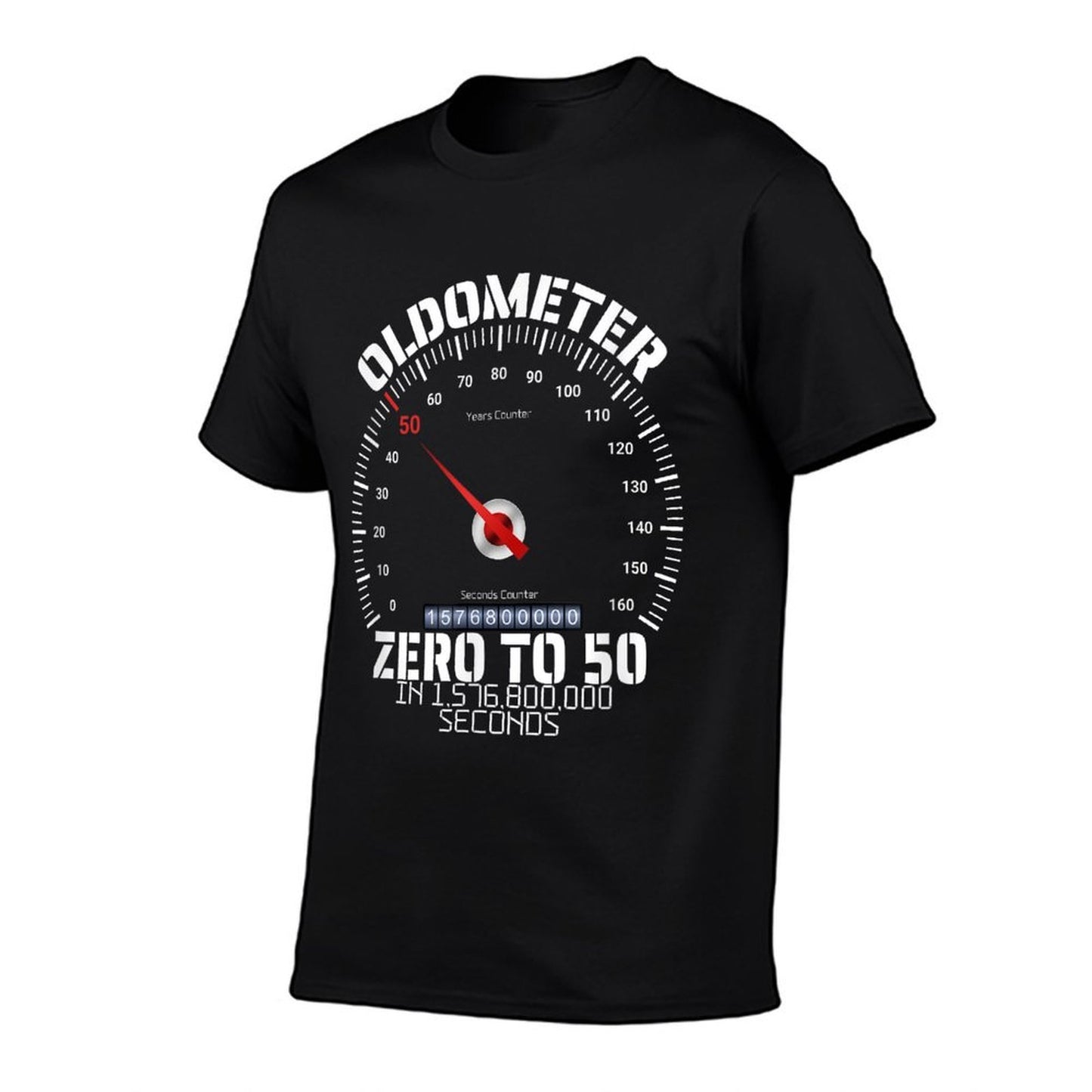 50th Birthday Oldometer Zero To 50 Years Funny 50th Birthday Classic T-Shirt