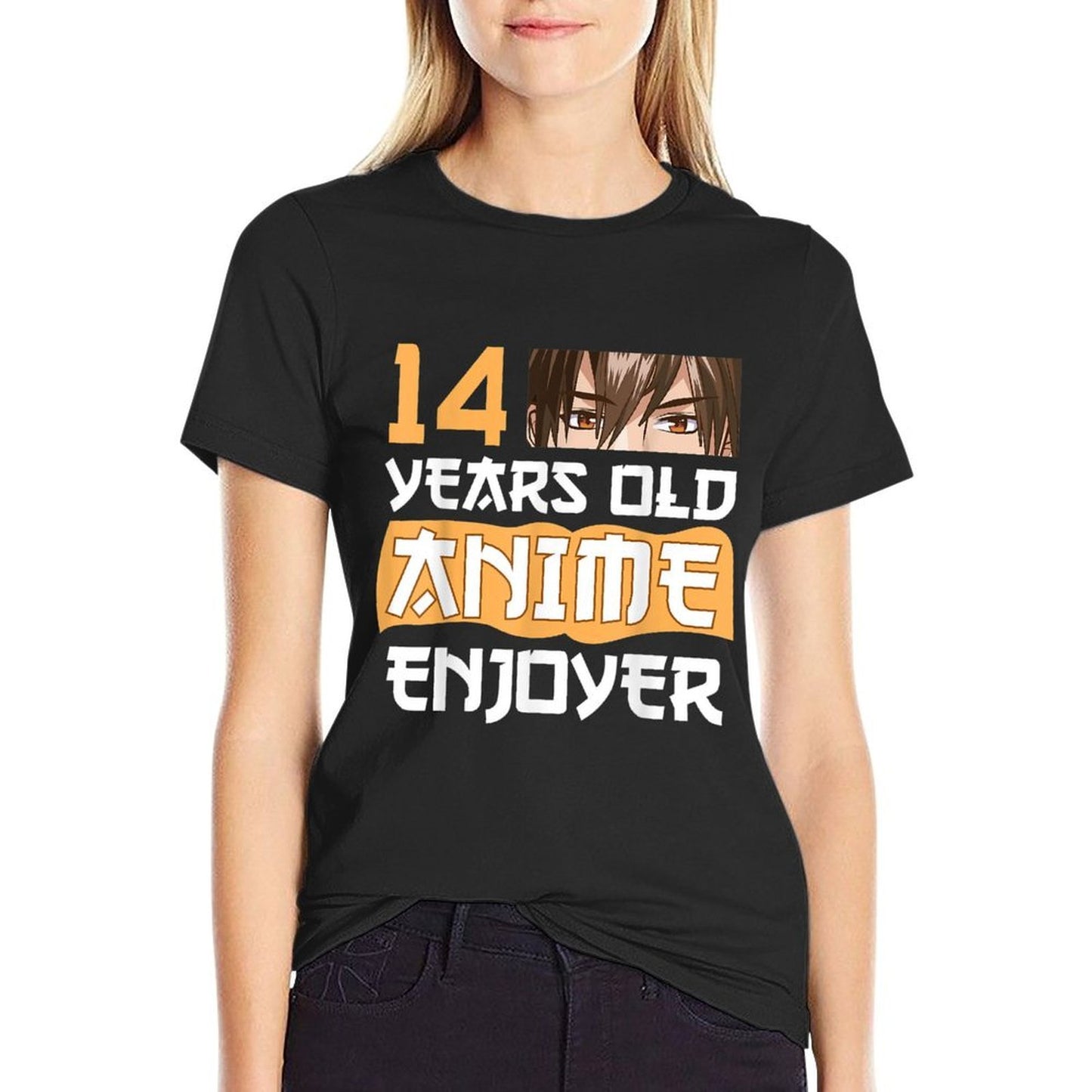14th Birthday Kawaii Anime Otaku 14 Years Old Anime Enjoyer Vintage-inspired T-Shirt