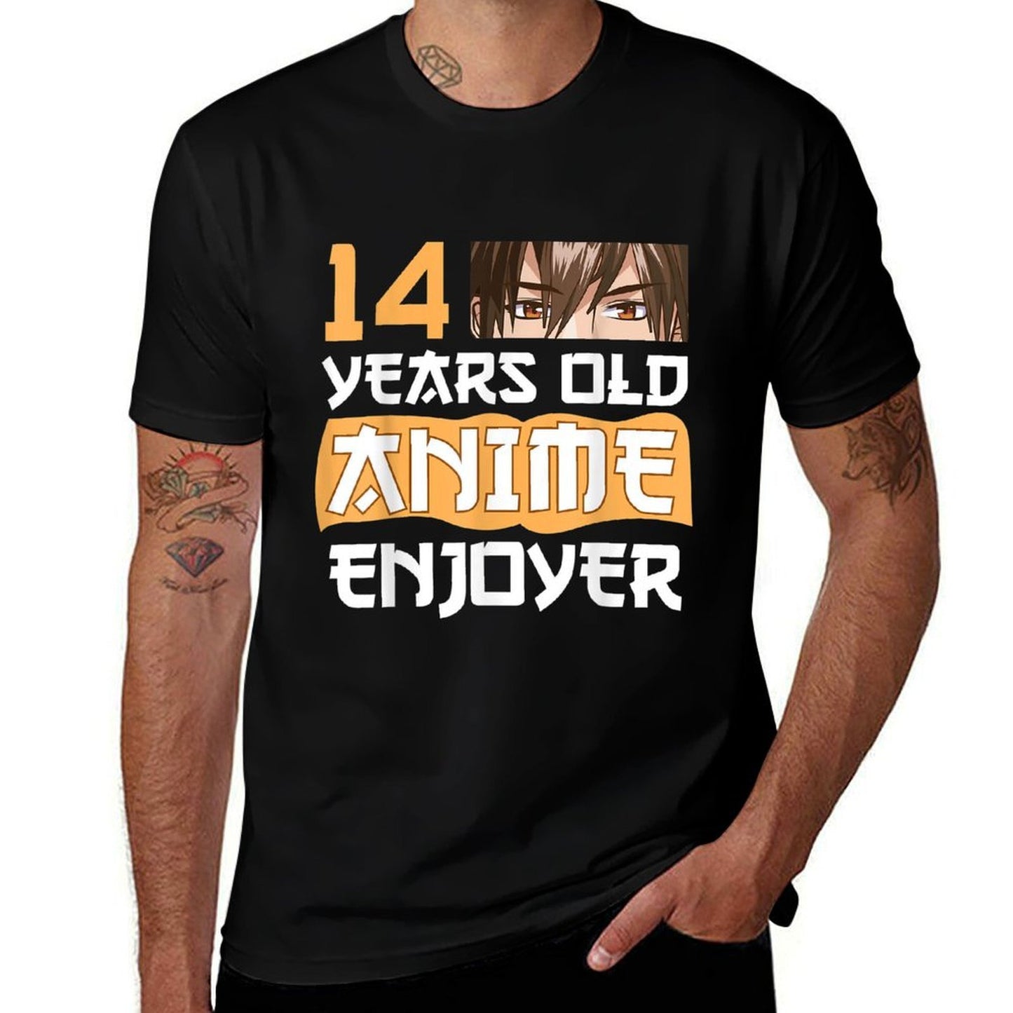 14th Birthday Kawaii Anime Otaku 14 Years Old Anime Enjoyer Vintage-inspired T-Shirt