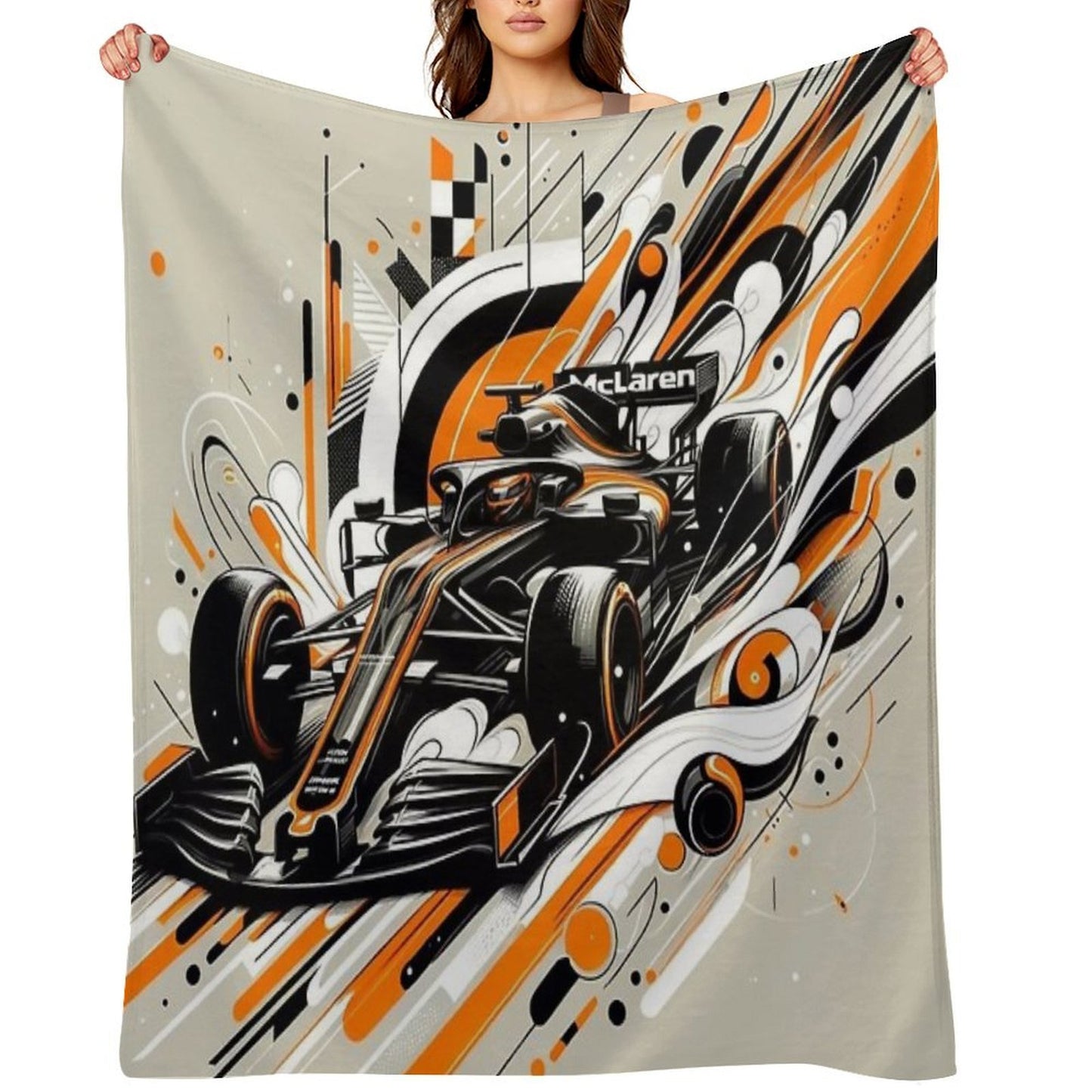 McLaren Racing Premium Throw Blanket