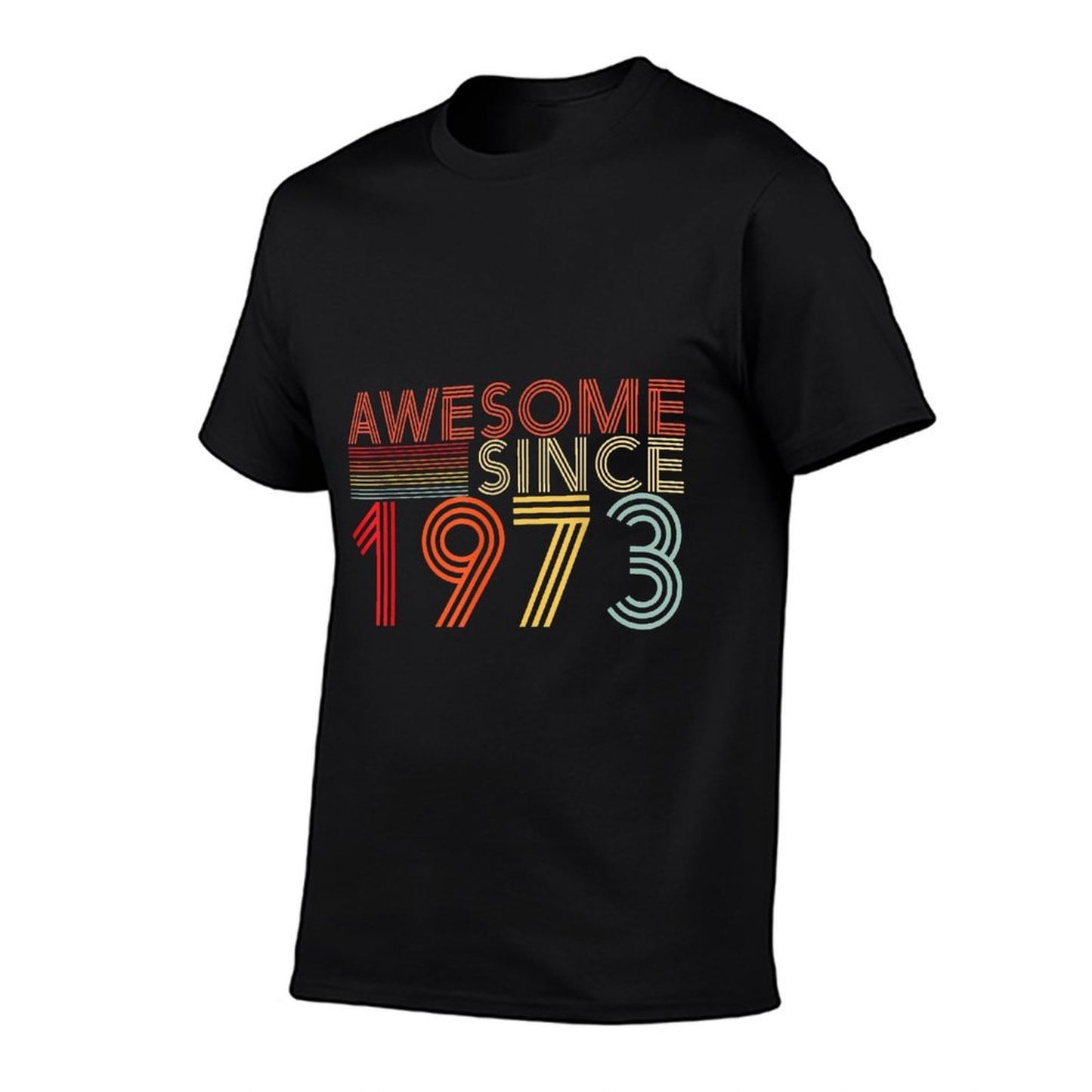 50 Birthday Decorations Men Women 1973 BDay 50th Birthday Stretchy T-Shirt