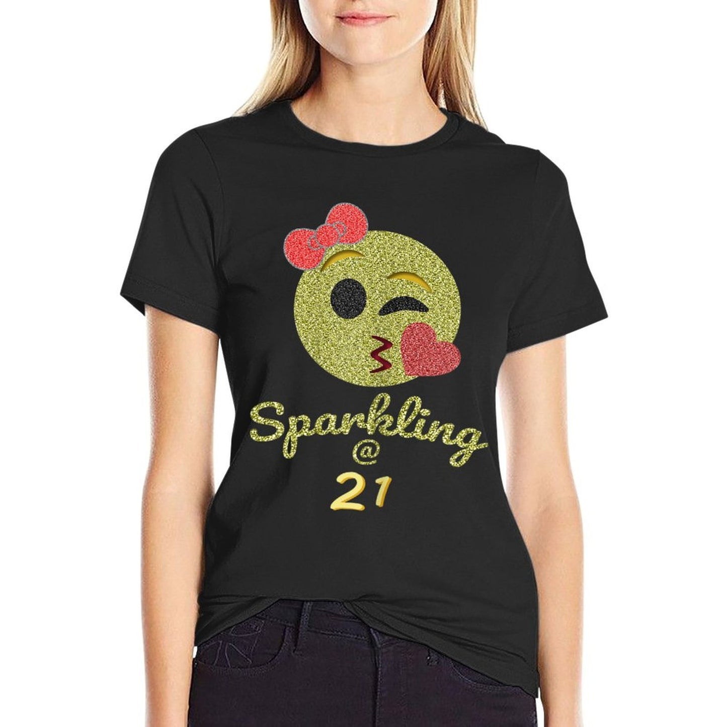 Womens Gift For 21 Year Old Woman Or 21st Birthday Affordable Price T-Shirt