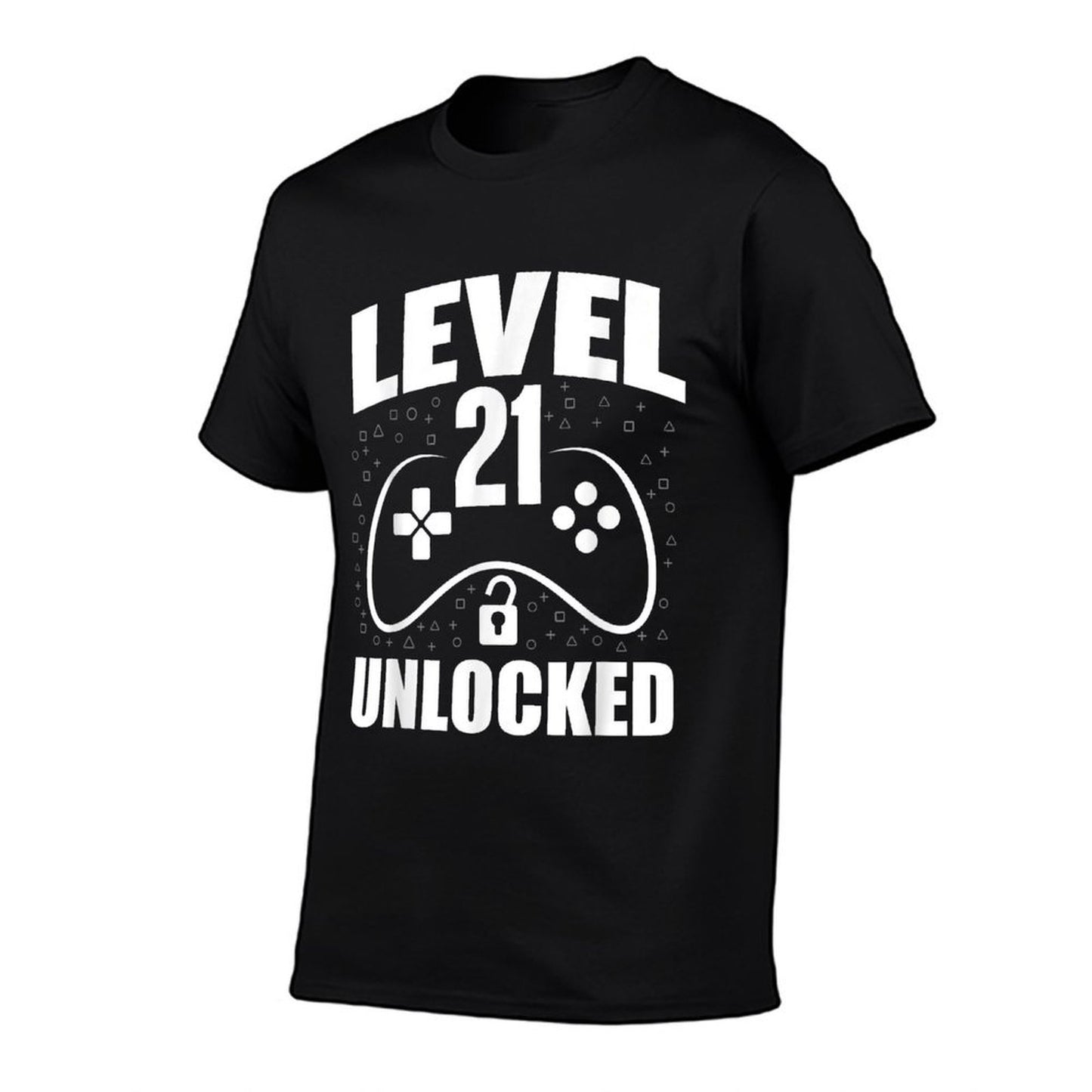 21st Birthday Gaming Gamer 21 Years Old Bday Tagless Design T-Shirt