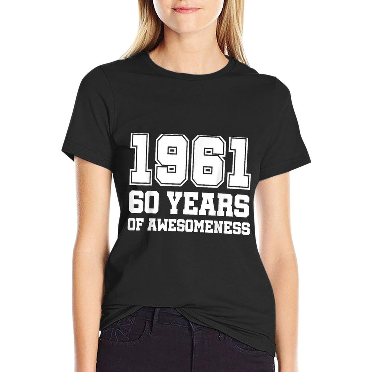 1961 60 Years of Awesomeness, 60th Birthday Lightweight T-Shirt