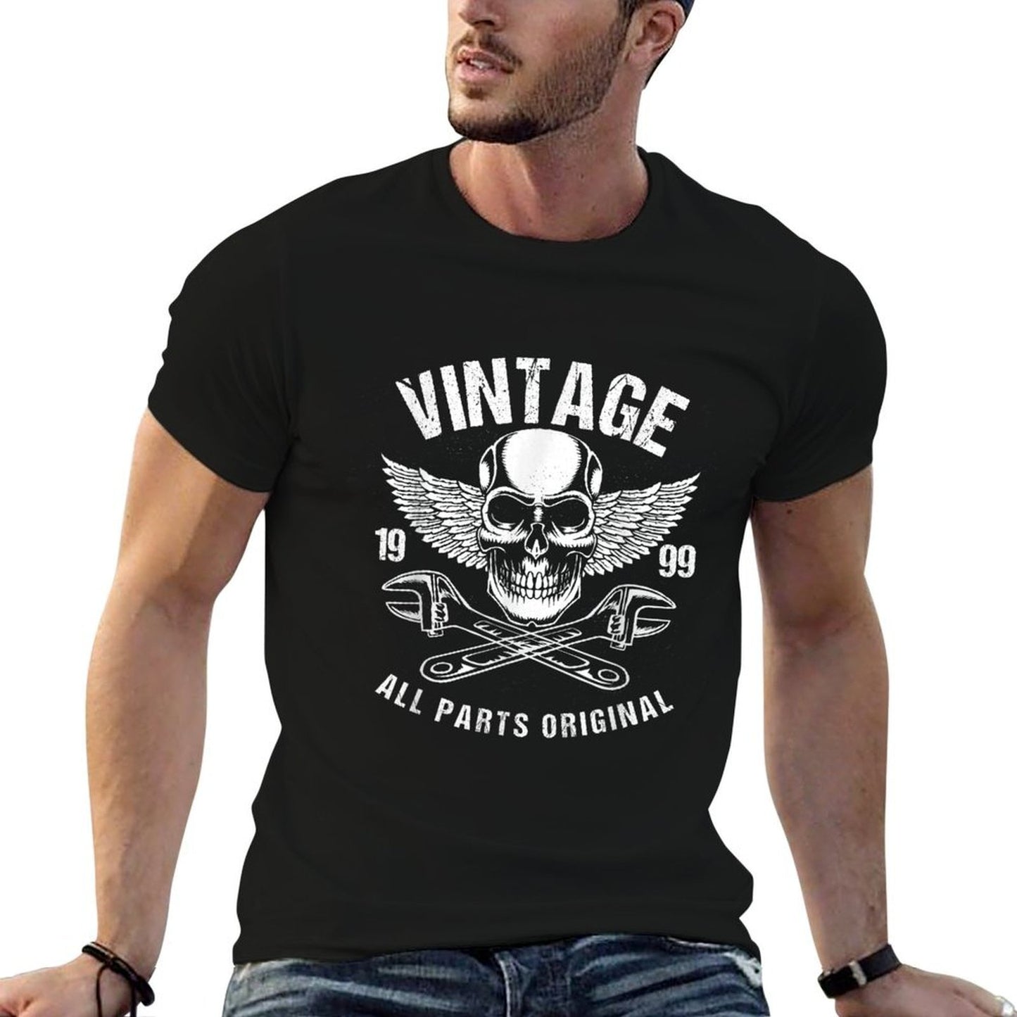 Vintage 1999 21 Years Old Mechanic Repairman 21st Birthday Durable T-Shirt