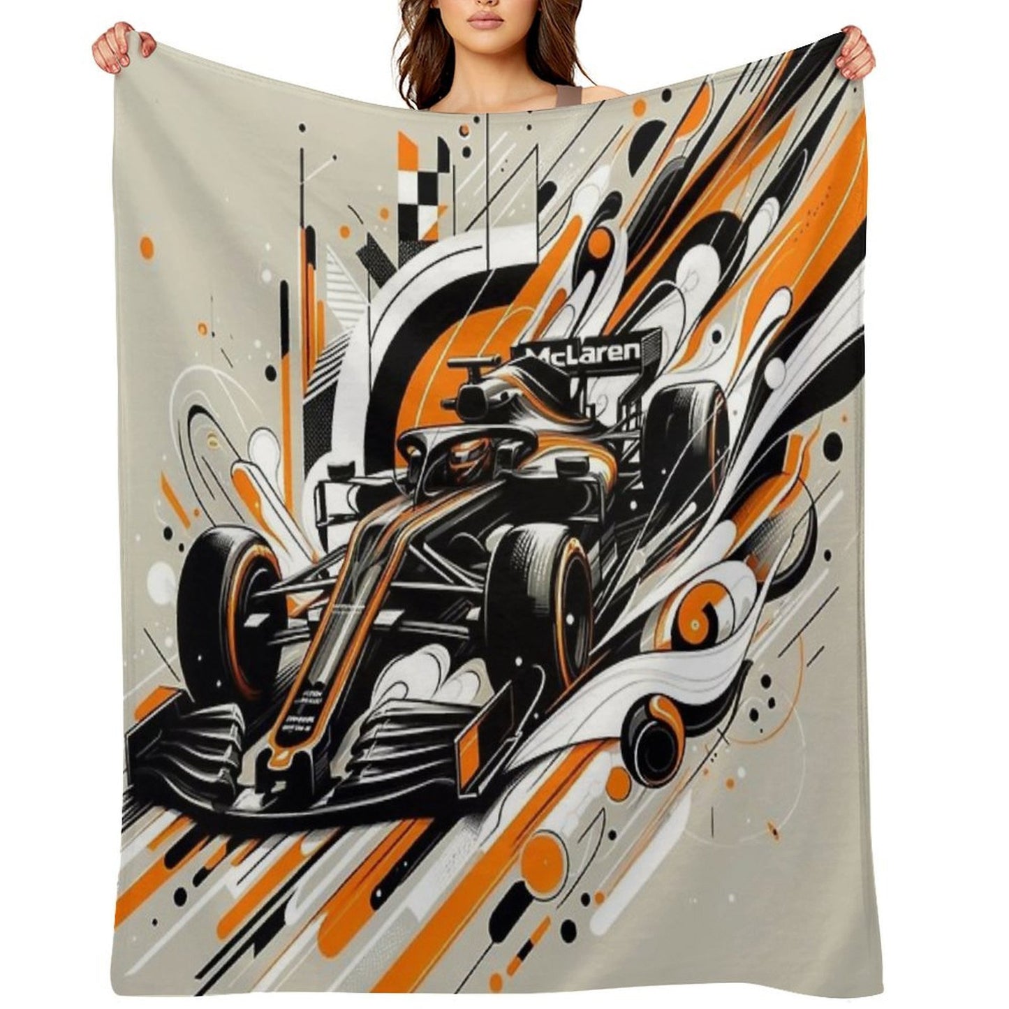 McLaren Racing Premium Throw Blanket