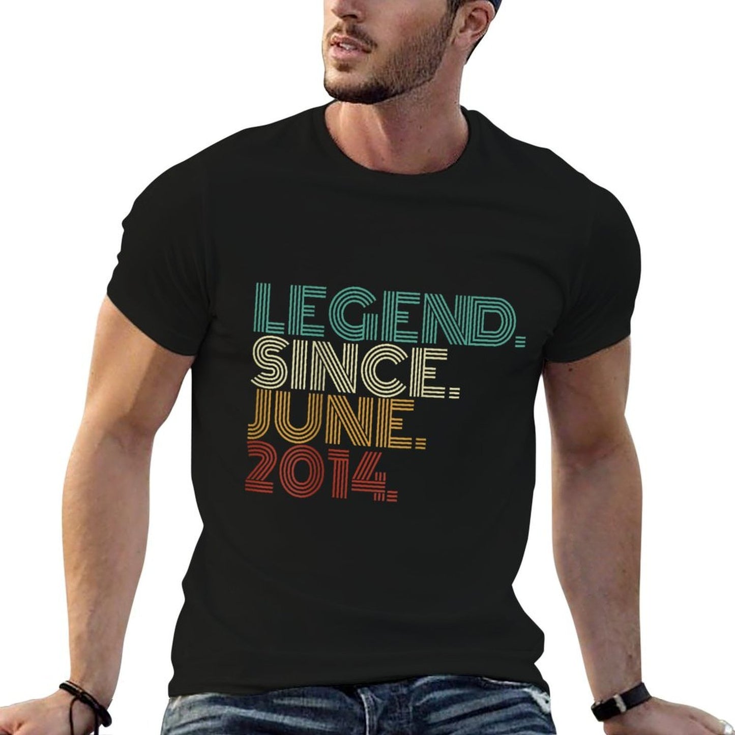 11 Years Old Legend Since June 2014 11th Birthday Easy-care T-Shirt