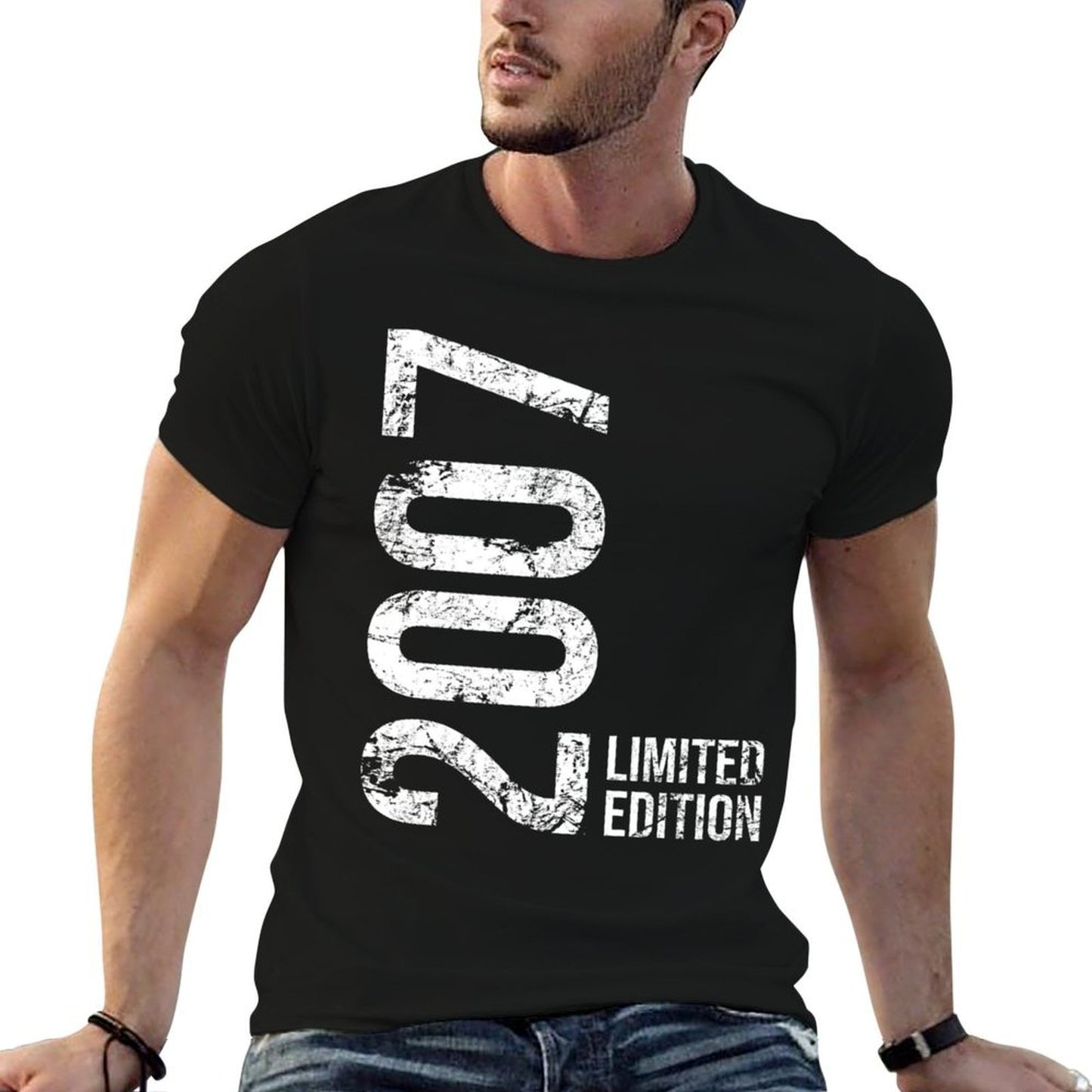 18th Birthday 18 Years Old Girl Boy 2007 Tagless Design T-Shirt