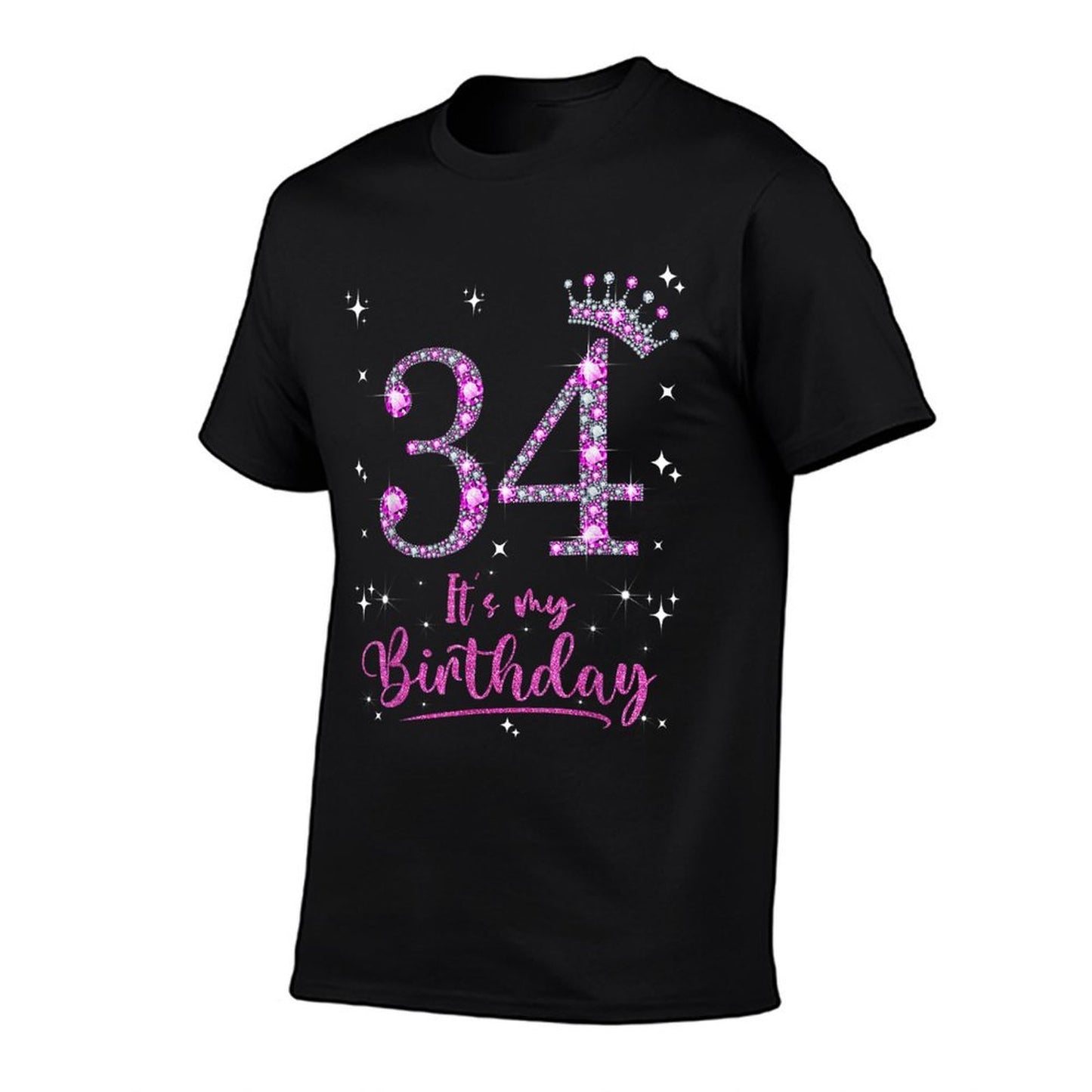 34 It's My Birthday 34 Years Old 34th Birthday Women Gift Classic T-Shirt